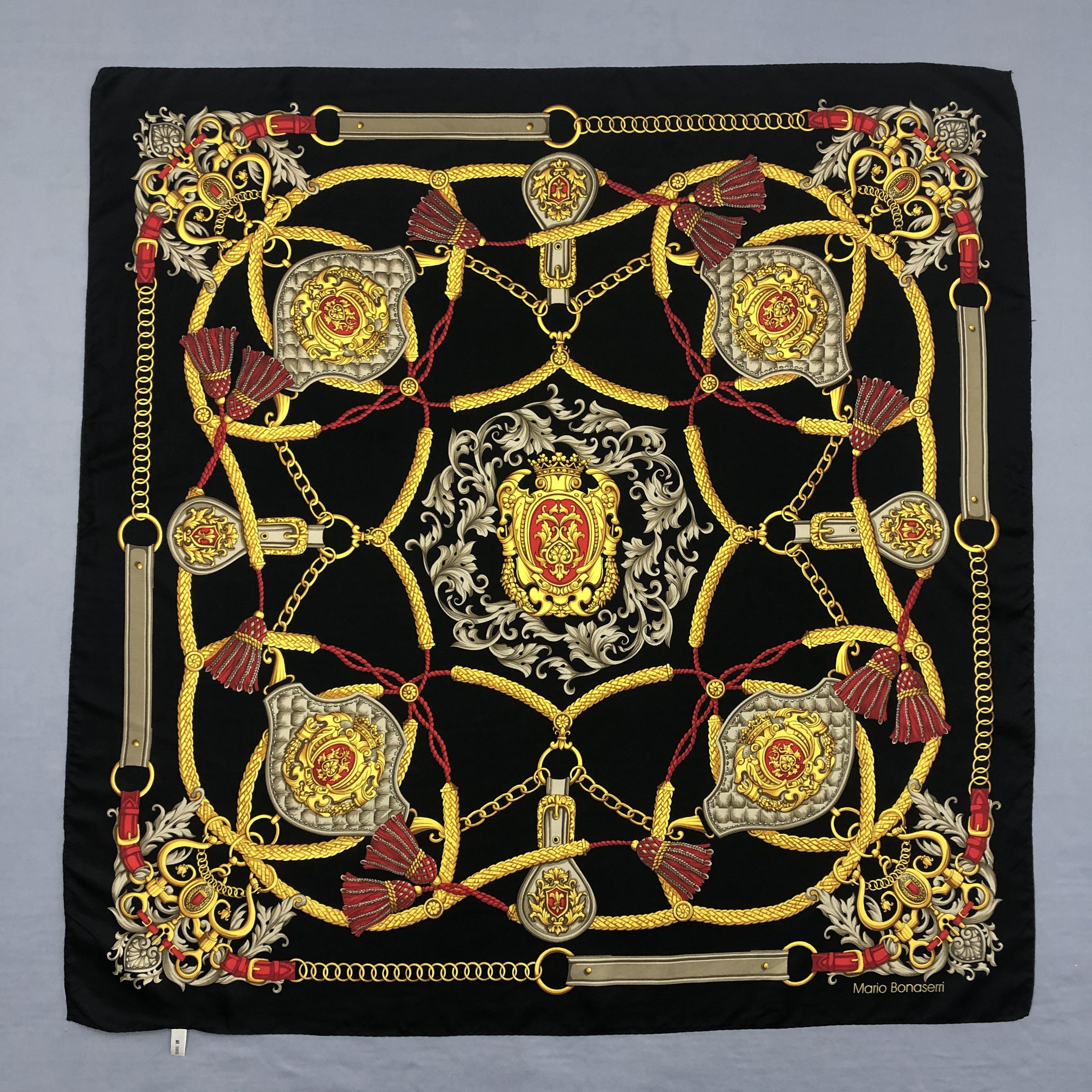 Designer × Vintage Vintage Estee Lauder SILK Scarf Twill Stole Wraps Scarves Size ONE SIZE - 1 Thumbnail