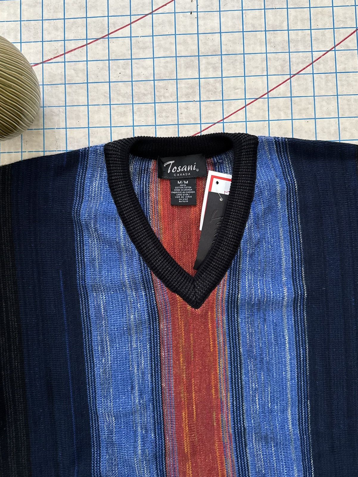 Vintage Vintage Tosani Knit Sweater New With Tag Size Medium Size US M / EU 48-50 / 2 - 4 Thumbnail