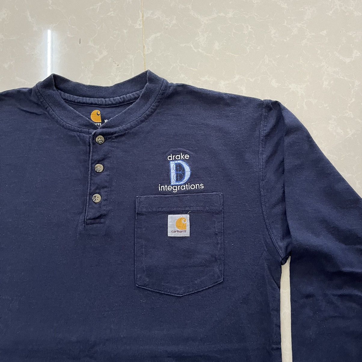 Carhartt Carhartt Single Pocket Henley Neck Size US M / EU 48-50 / 2 - 4 Thumbnail