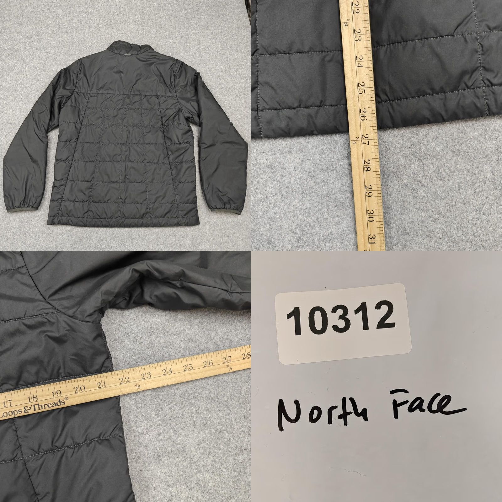 The North Face The North Face Jacket Mens M Black Red Insulated Puffer Zip Pockets Size US M / EU 48-50 / 2 - 8 Thumbnail