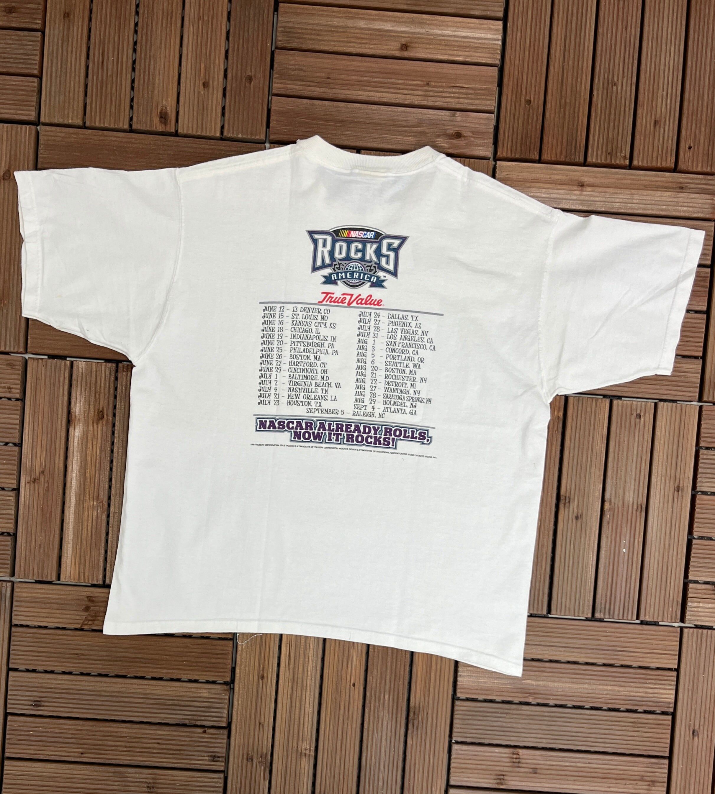 Vintage NASCAR Rocks America True Value Racing Vintage Tee Size US L / EU 52-54 / 3 - 4 Thumbnail