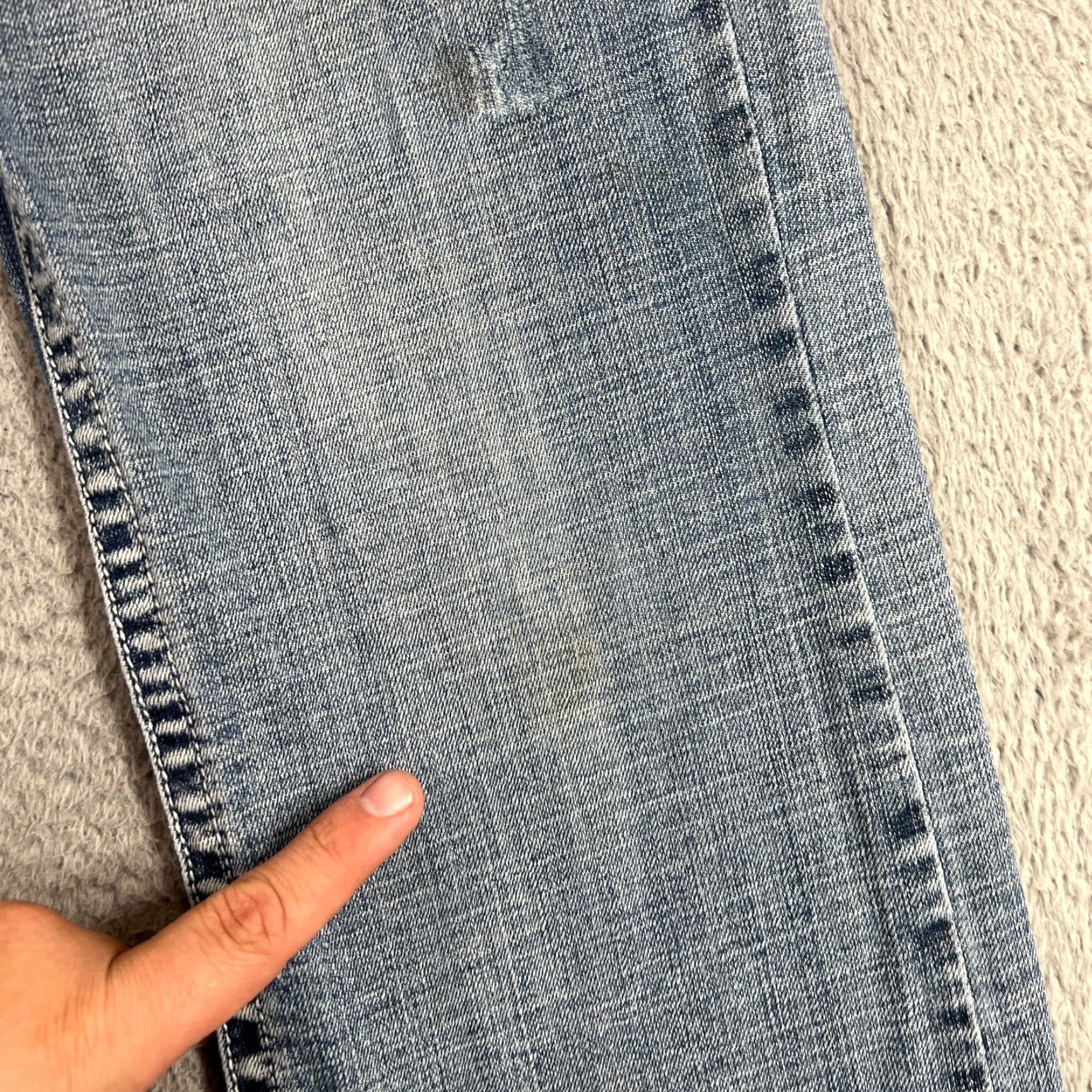 Denime VINTAGE Axel Jeans Mens 31x29 Bootcut Light Wash Denim Western Casual Trousers Size US 31 - 2 Thumbnail