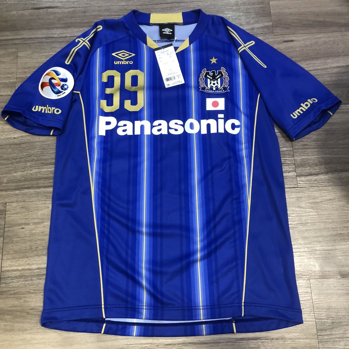 Gamba Osaka 2015 ACL home shirt #39 Usami (Bnwt)