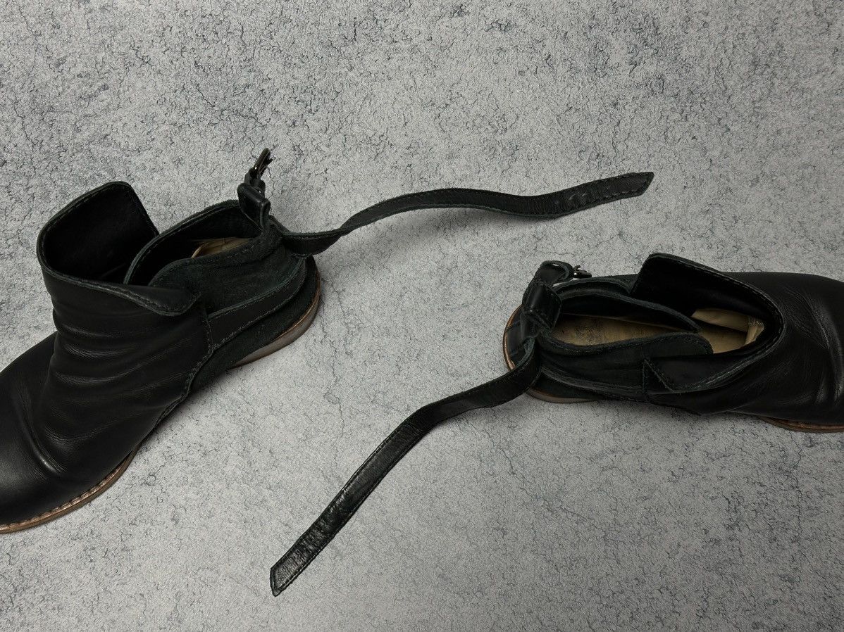 Acne Studios Acne Black Leather Ankle Boots Size US 8 / IT 38 - 9 Thumbnail