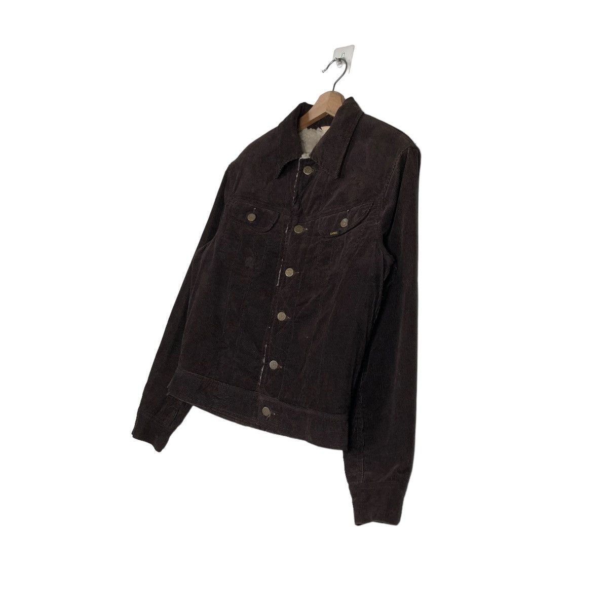 Lee × Vintage 🔥VINTAGE TRUCKER BIKER JACKET CORDUROY LEE RIDERS Size US M / EU 48-50 / 2 - 4 Thumbnail