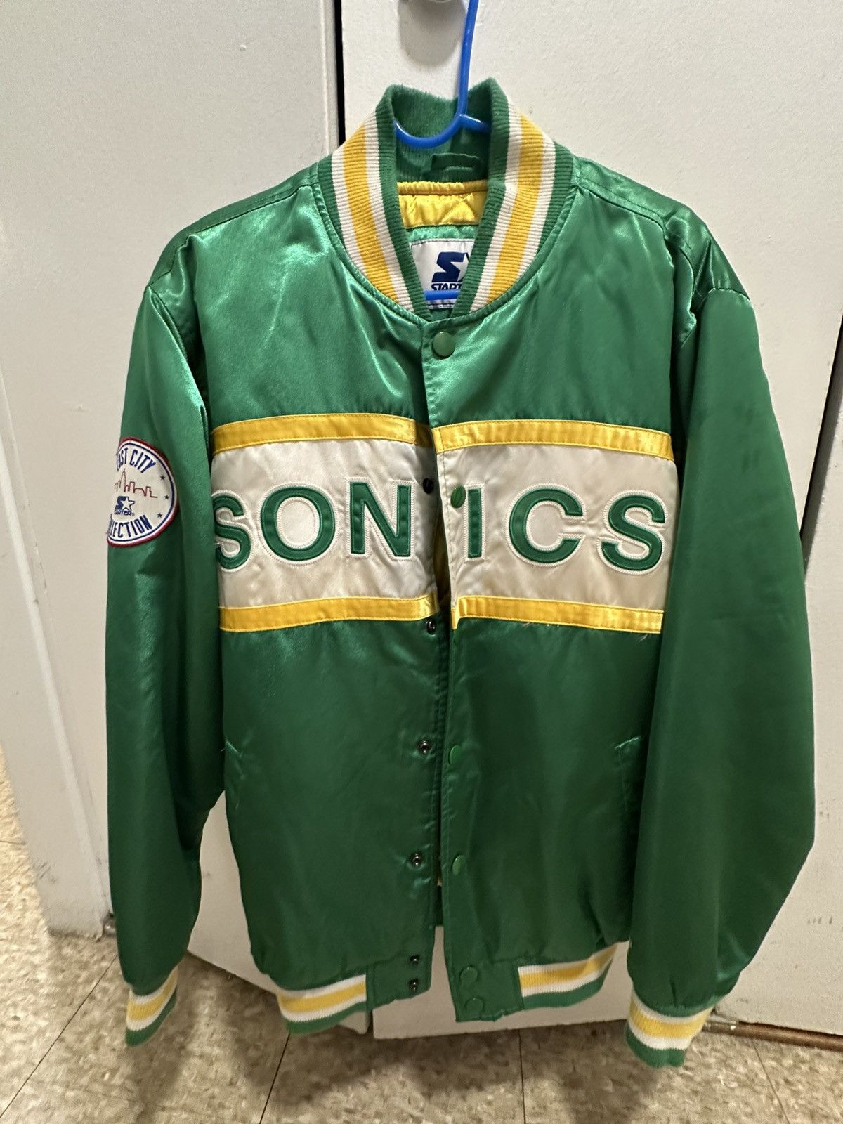 Starter Seattle SuperSonics Lost City Collection Starter Jacket Size US M / EU 48-50 / 2 - 1 Thumbnail