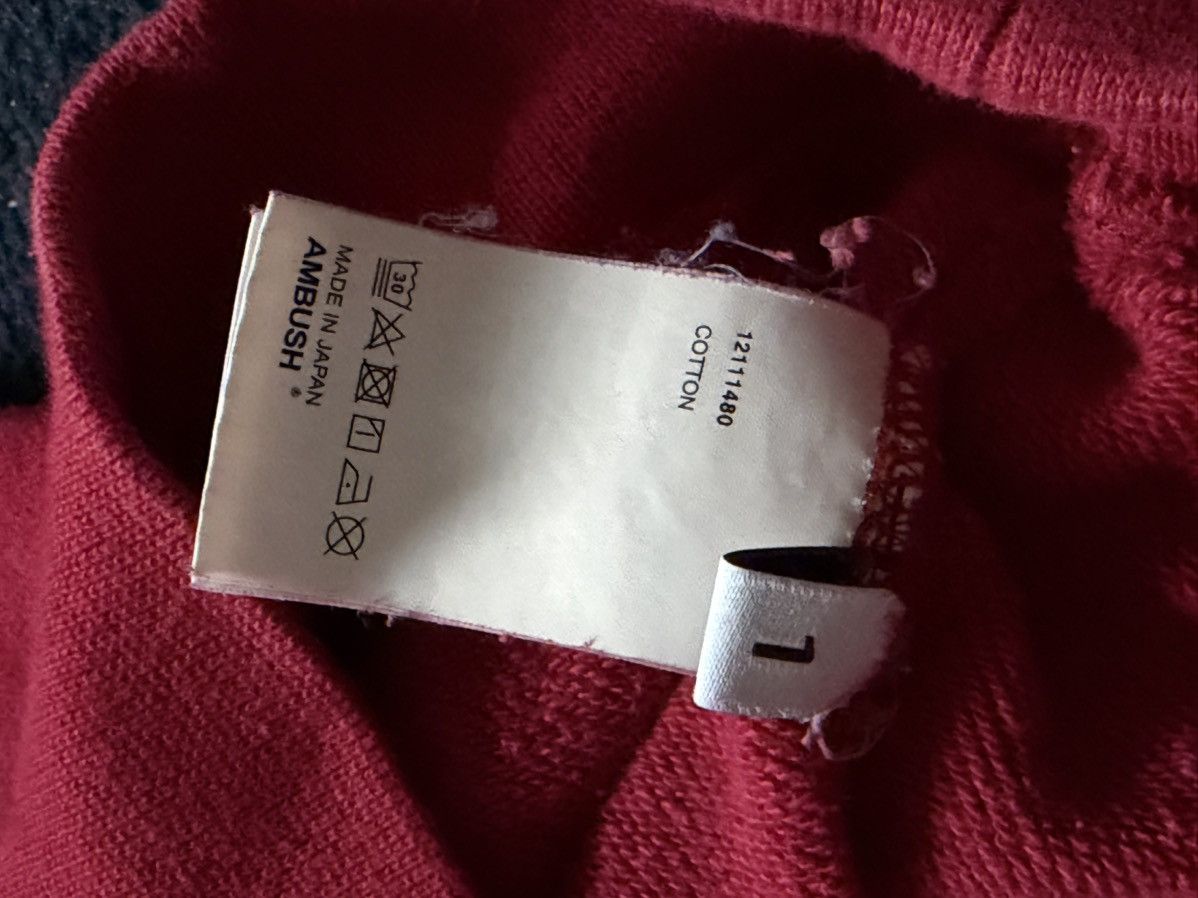 Ambush Design Ambush SSENSE Exclusive Red Nobo Sweatshirt Size US L / EU 52-54 / 3 - 10 Thumbnail