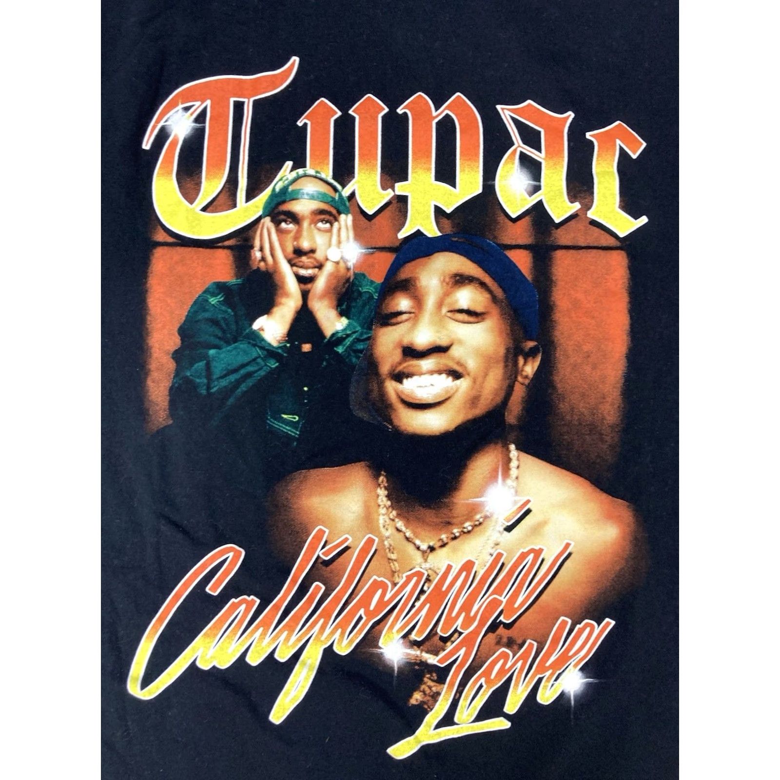 Vintage VINTAGE 2pac Tupac Shakur California Love Graphic T-shirt Men Large Black Music Merch Size US L / EU 52-54 / 3 - 2 Thumbnail