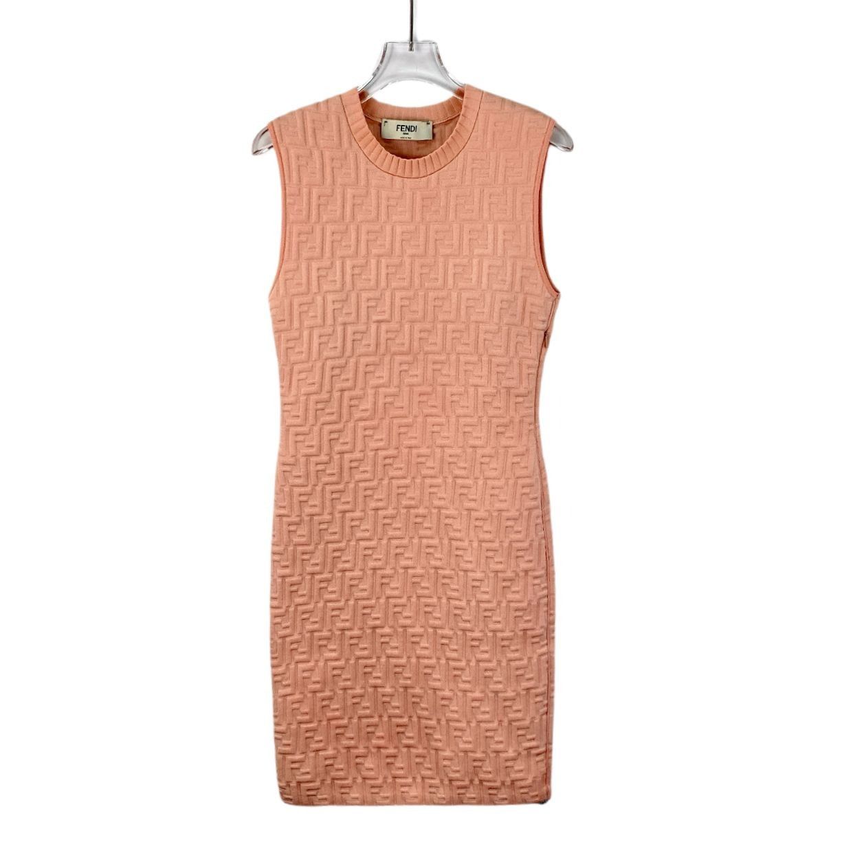 open lace back dress Fendi Orange Dress