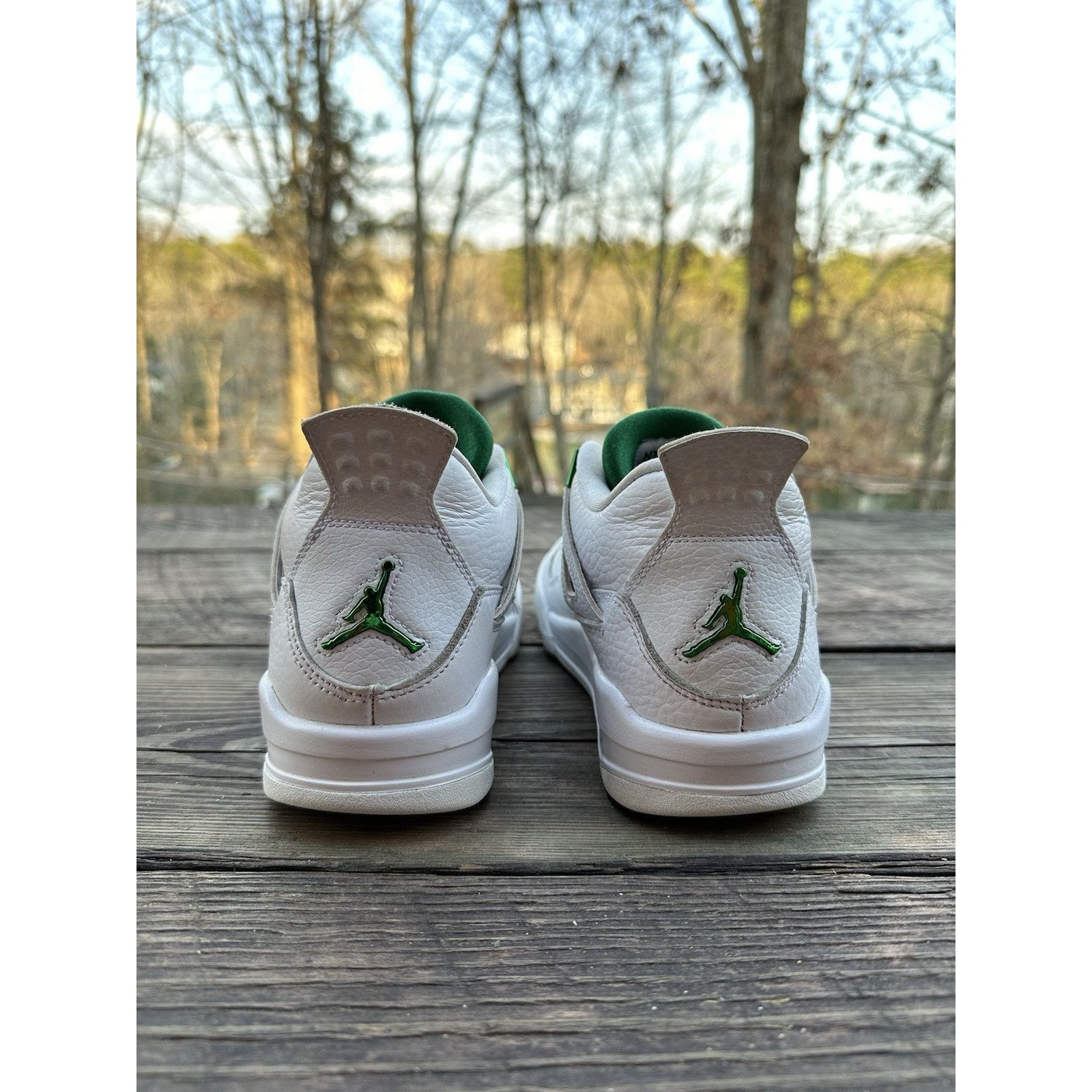 Jordan Brand Jordan 4 Retro Green Metallic GS - Size 7y Size US 7 / EU 40 - 5 Thumbnail