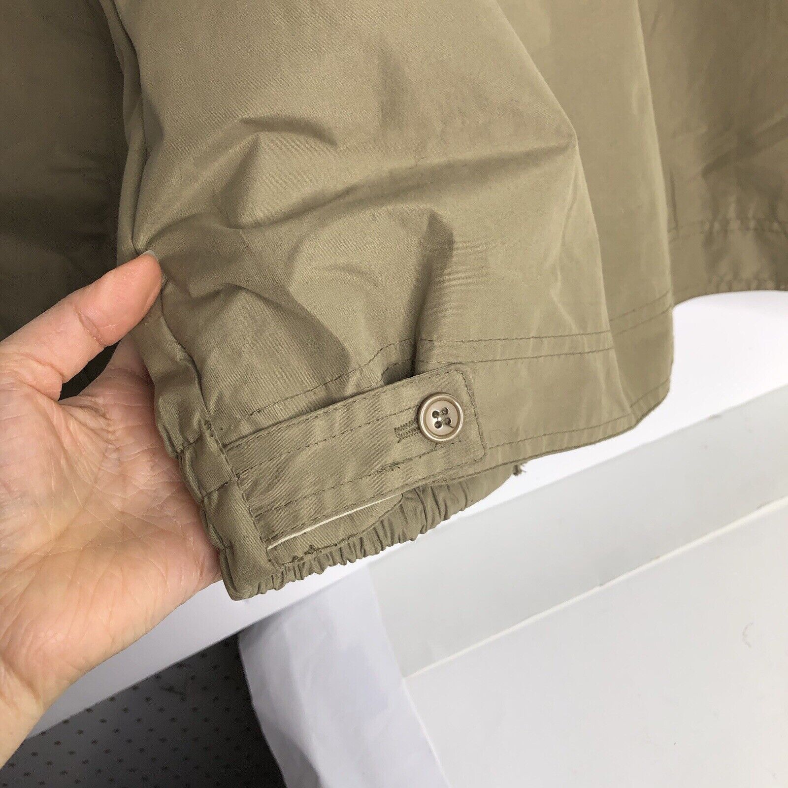 Other OBX Outer Banks Men Barn Coat Sz M Army Green Full Zip Size US M / EU 48-50 / 2 - 11 Thumbnail