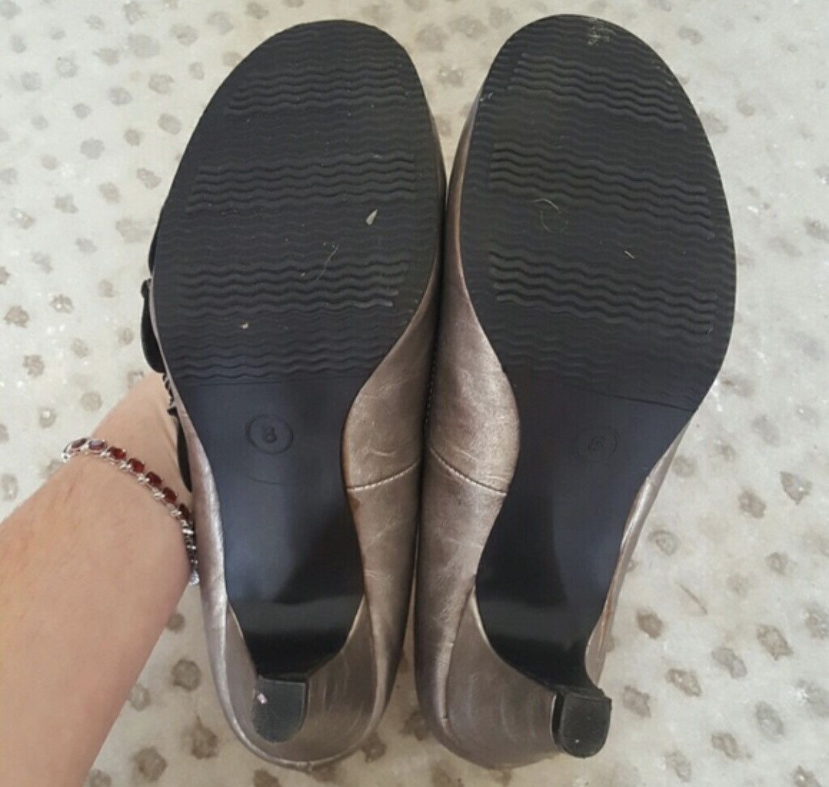 Other Xhileration Metallic Heels Size US 8 / IT 38 - 4 Thumbnail
