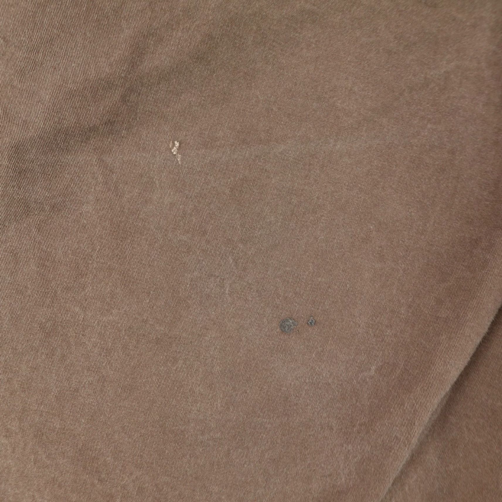 Abercrombie & Fitch VINTAGE Abercrombie & Fitch Shorts Mens 32 Brown Button Fly Drawstring Moose Y2K Chino Casual Travel Workwear Cotton Canvas Front Pockets Regular Mens Size US 34 / EU 50 - 3 Thumbnail