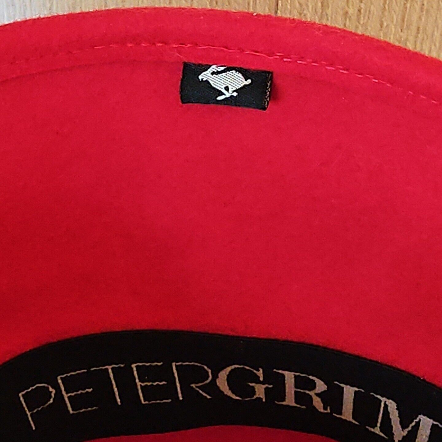 Designer Peter Grimm Wool Cloche Hat Red Womens One Size Grosgrain Bo Size ONE SIZE - 8 Thumbnail