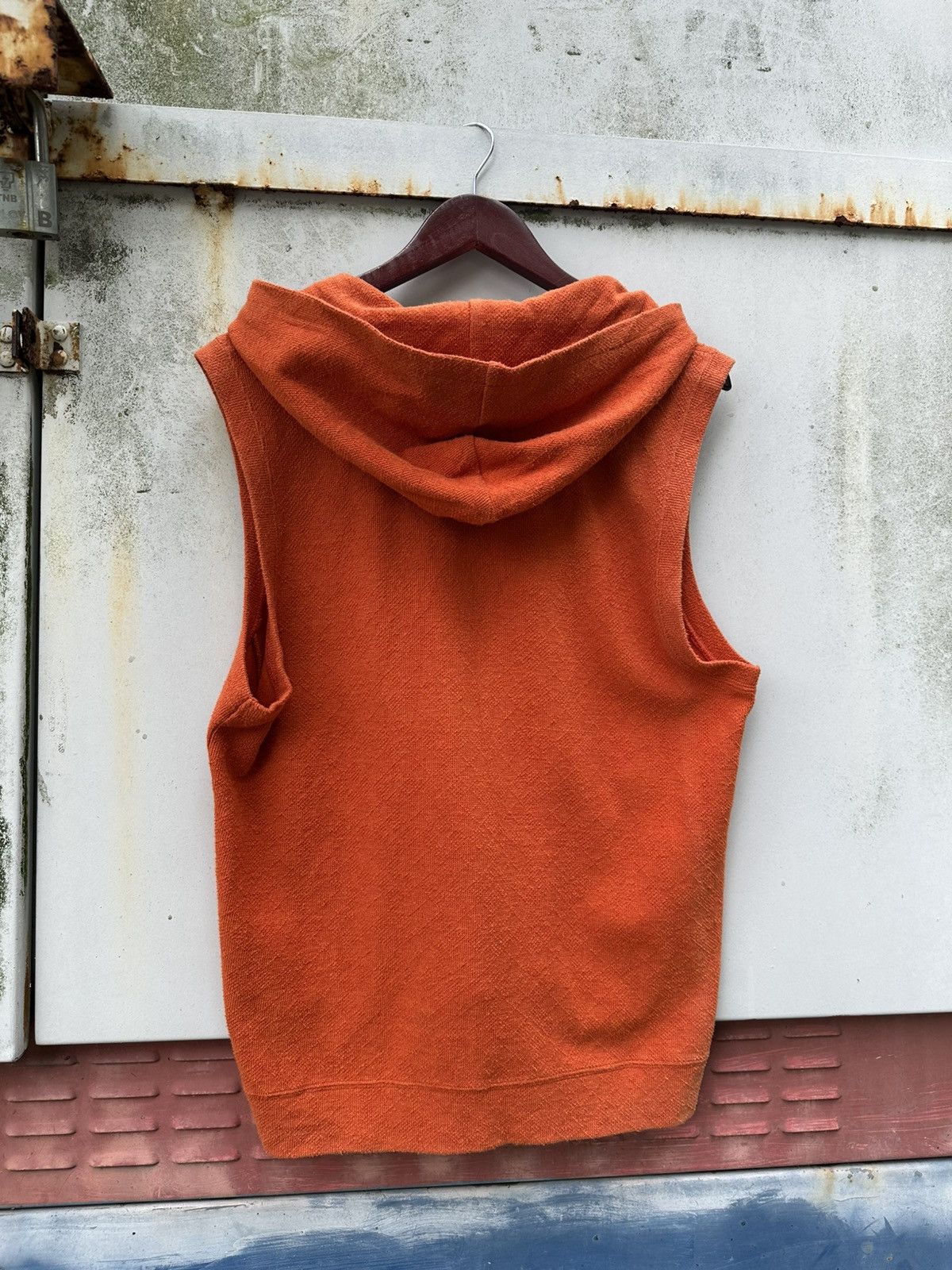 Eddie Bauer 👹Edidie Bauer Orange Hooded Vipper Vests Size US M / EU 48-50 / 2 - 7 Thumbnail