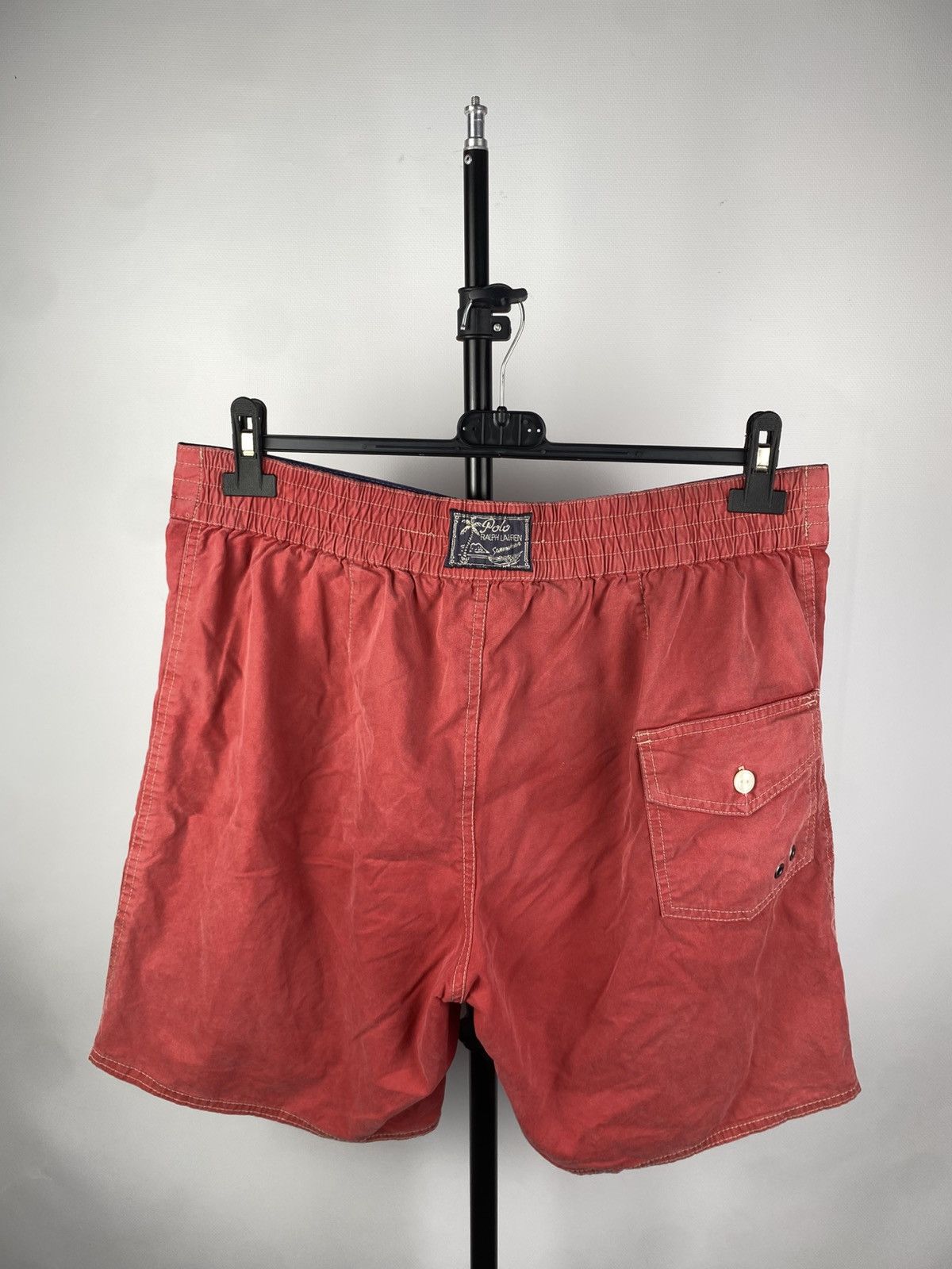 Polo Ralph Lauren × Vintage Vintage 90s Faded Polo Ralph Lauren shorts casual streetwear Size US 34 / EU 50 - 6 Thumbnail