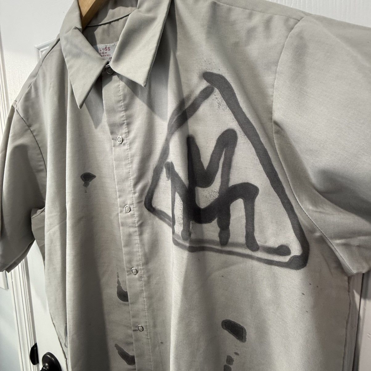 Vintage Vtg Mechanic Shirt Size US M / EU 48-50 / 2 - 4 Thumbnail