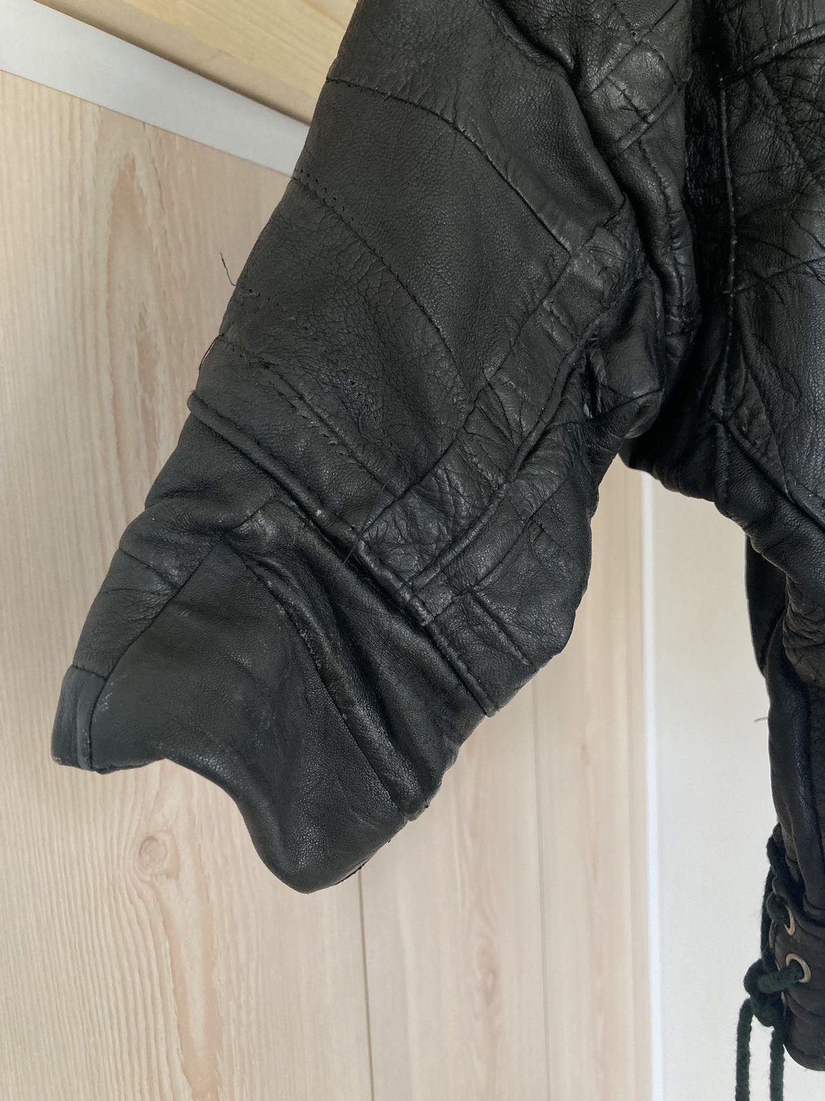 Dr. Martens × Vintage Vintage Dr. Martens 90s Leather Jacket Cropped Japanese Size S / US 4 / IT 40 - 11 Thumbnail