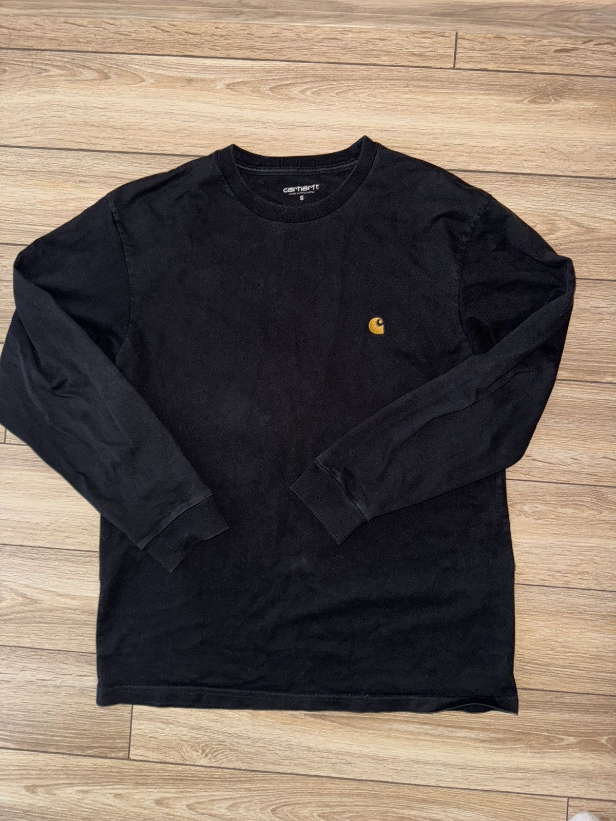 Carhartt × Vintage vintage carhartt wip small logo y2k longsleeve Size US S / EU 44-46 / 1 - 1 Thumbnail