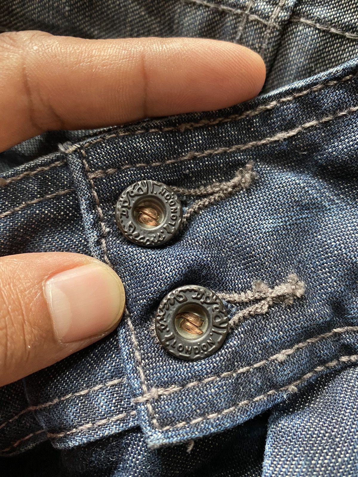 Pepe Jeans × Vintage 🔥Baggy🔥Pepe Jeans London B23 Slouch Ladies Wide Leg Size 34" / US 12 / IT 48 - 9 Thumbnail