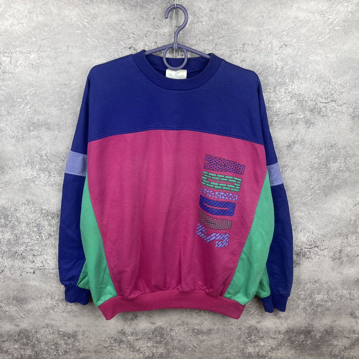 Adidas Vintage Adidas Tracksuit Sweatshirt Pants Big Logo 90s Size US XL / EU 56 / 4 - 2 Thumbnail