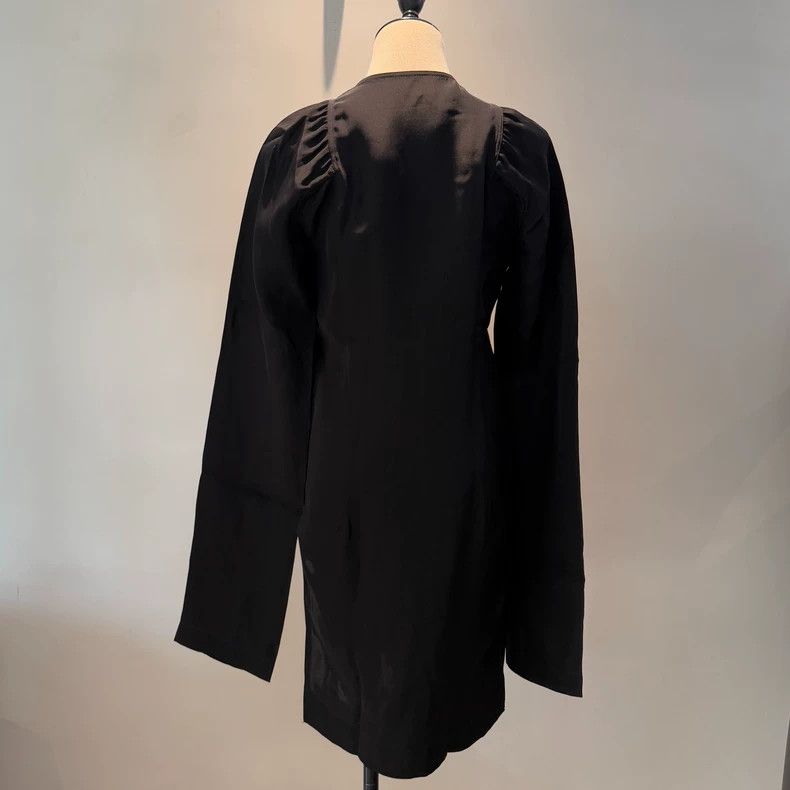 Rick Owens rick owens Pure mulberry silk classic long-sleeved jacket 2 Size US XXS / EU 40 - 5 Thumbnail