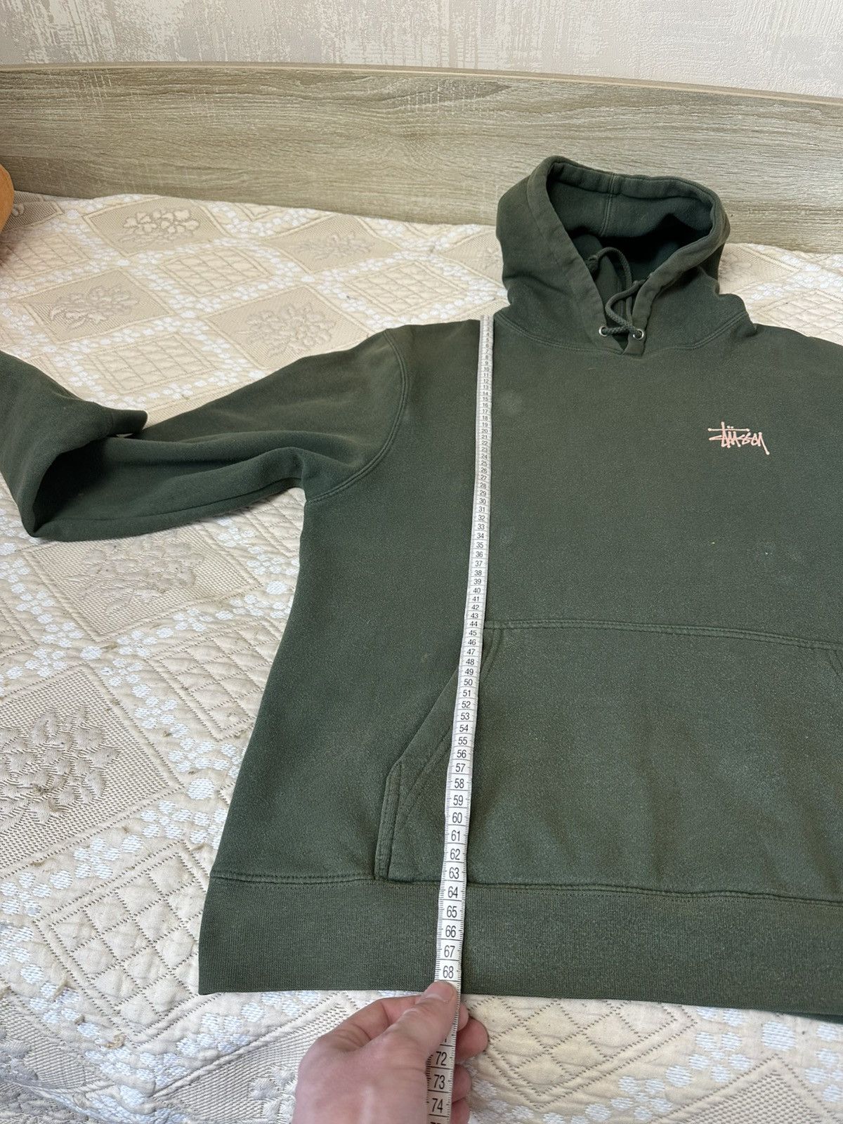 Stussy 🔥 Stussy Vintage Big Logo Washed Faded Hoodie Sweatshirt Y2K Size US M / EU 48-50 / 2 - 11 Thumbnail