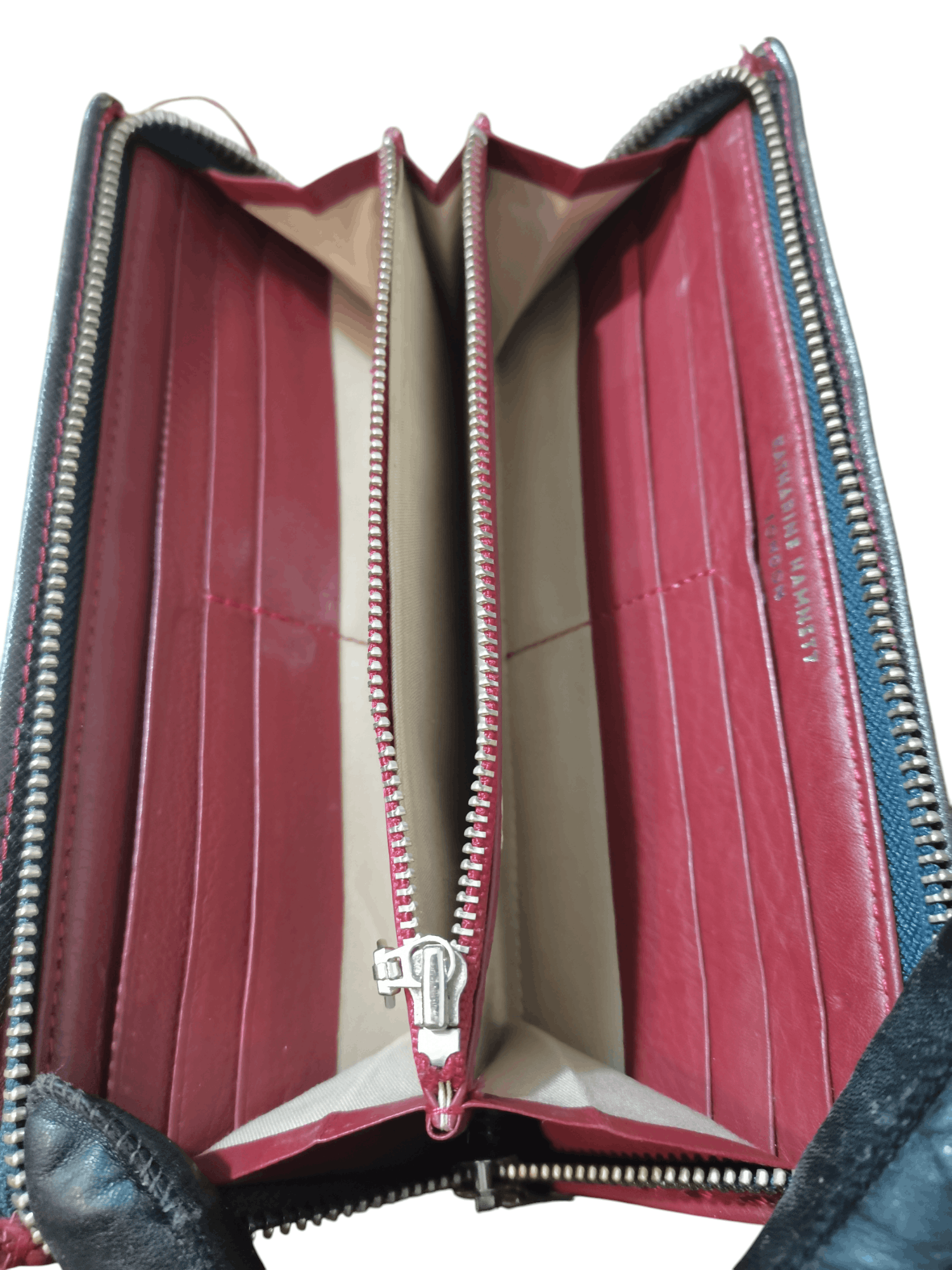Katharine Hamnett London Katharine hamnett zippered long wallet Size ONE SIZE - 11 Thumbnail