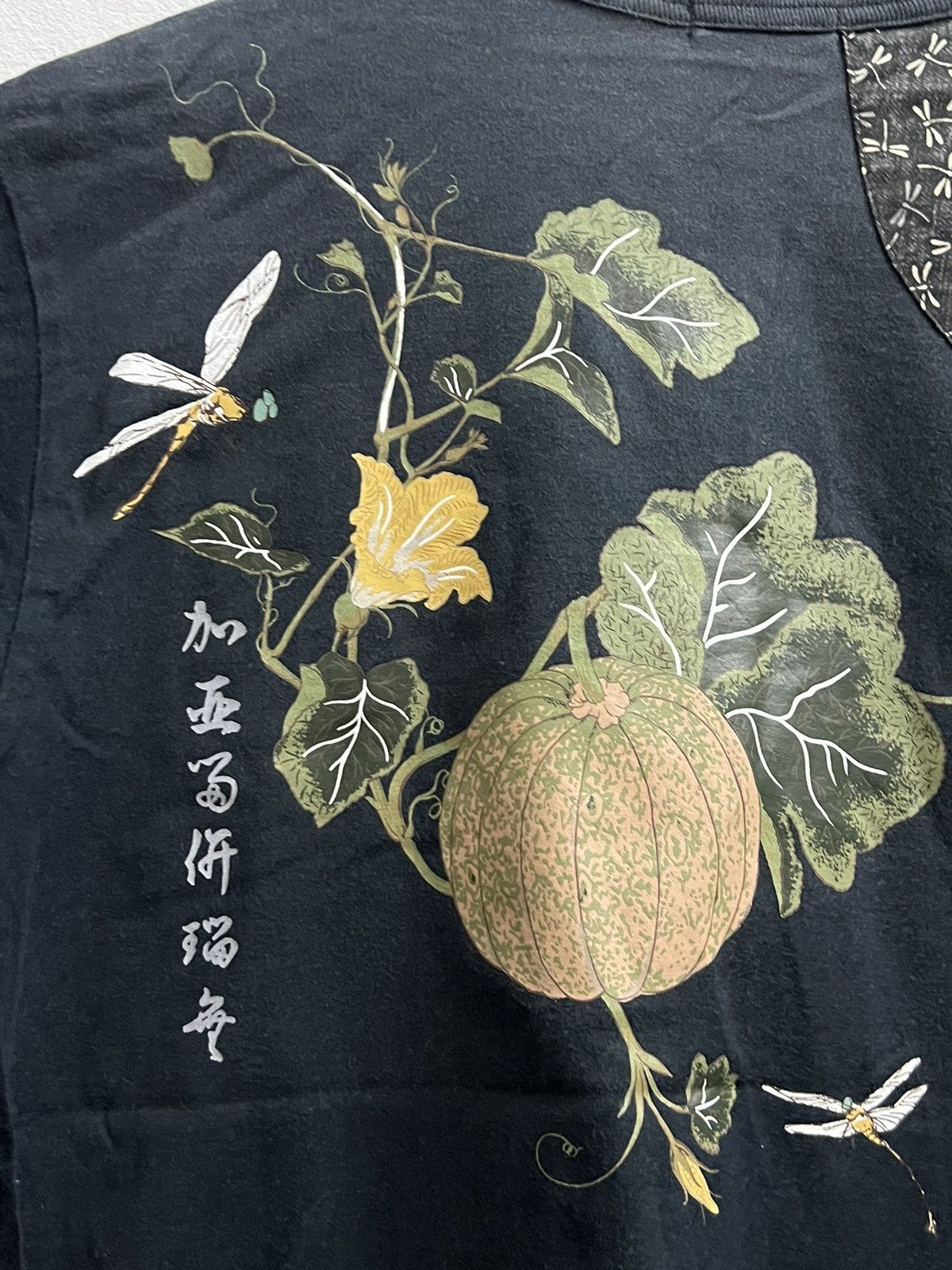 Karl Helmut Karl Helmut tee Seditionaries Japan calligraphy dragonfly Size US M / EU 48-50 / 2 - 9 Thumbnail