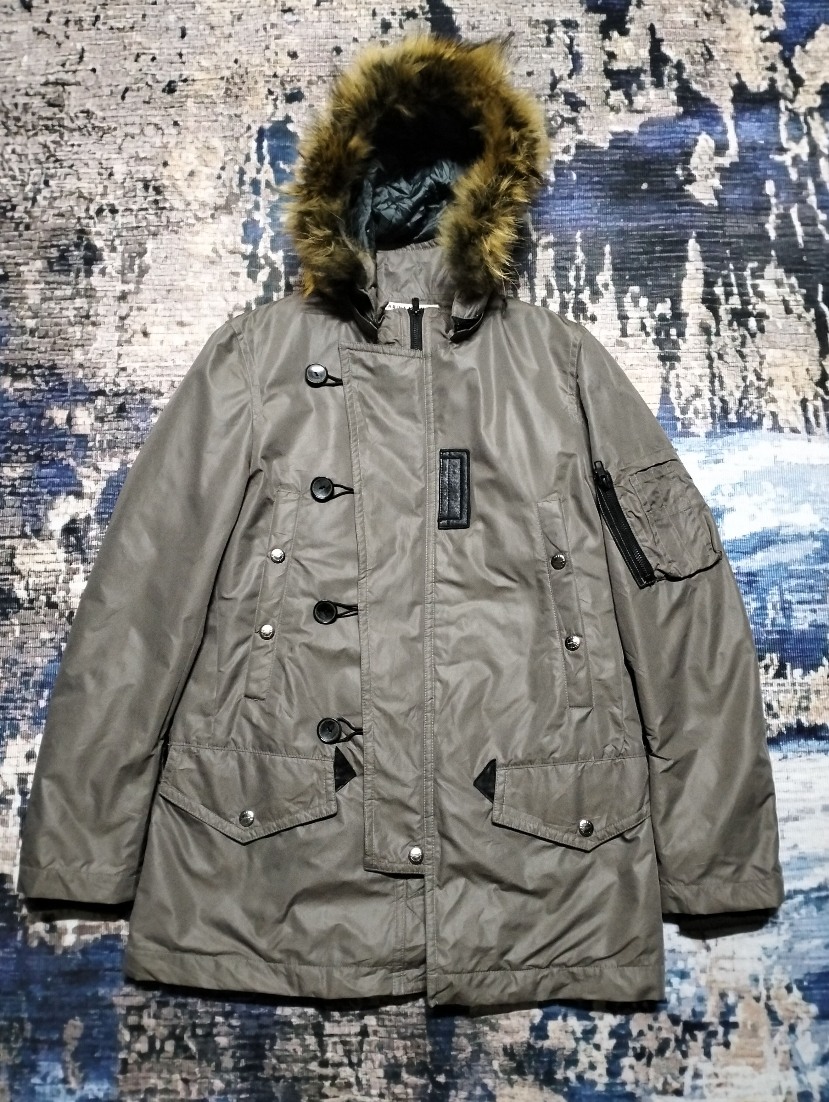 Katharine Hamnett London Katherine Hamnett London Raccoon Fur Down Coat With Hoodie Size US S / EU 44-46 / 1 - 1 Thumbnail