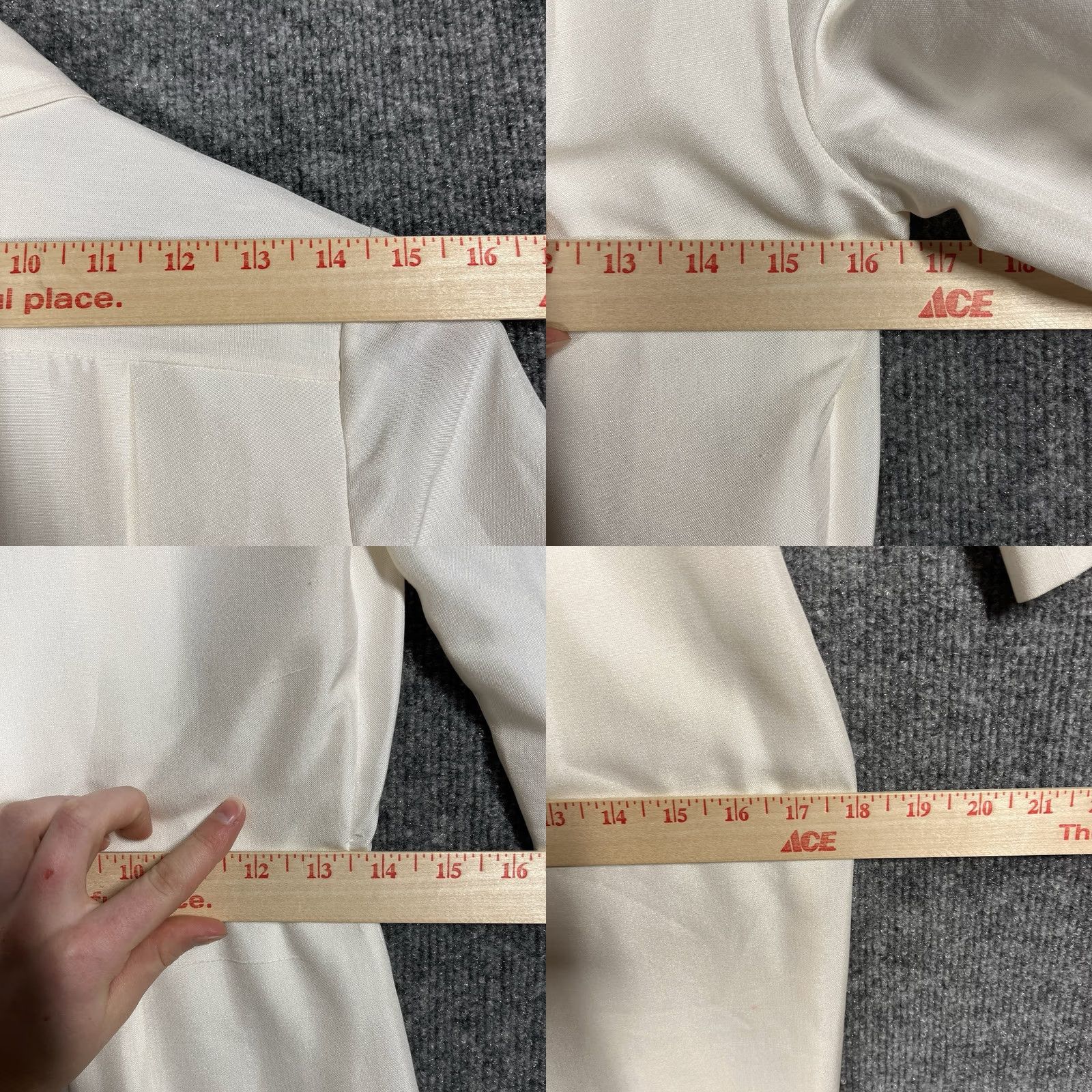 Ralph Lauren Purple Label Ralph Lauren Purple Label Silk Shirt Dress Womens Size 0 Ivory Collar Midi Flaws Classic Designer Party/Cocktail Dress Mens? Size XS / US 0-2 / IT 36-38 - 11 Thumbnail