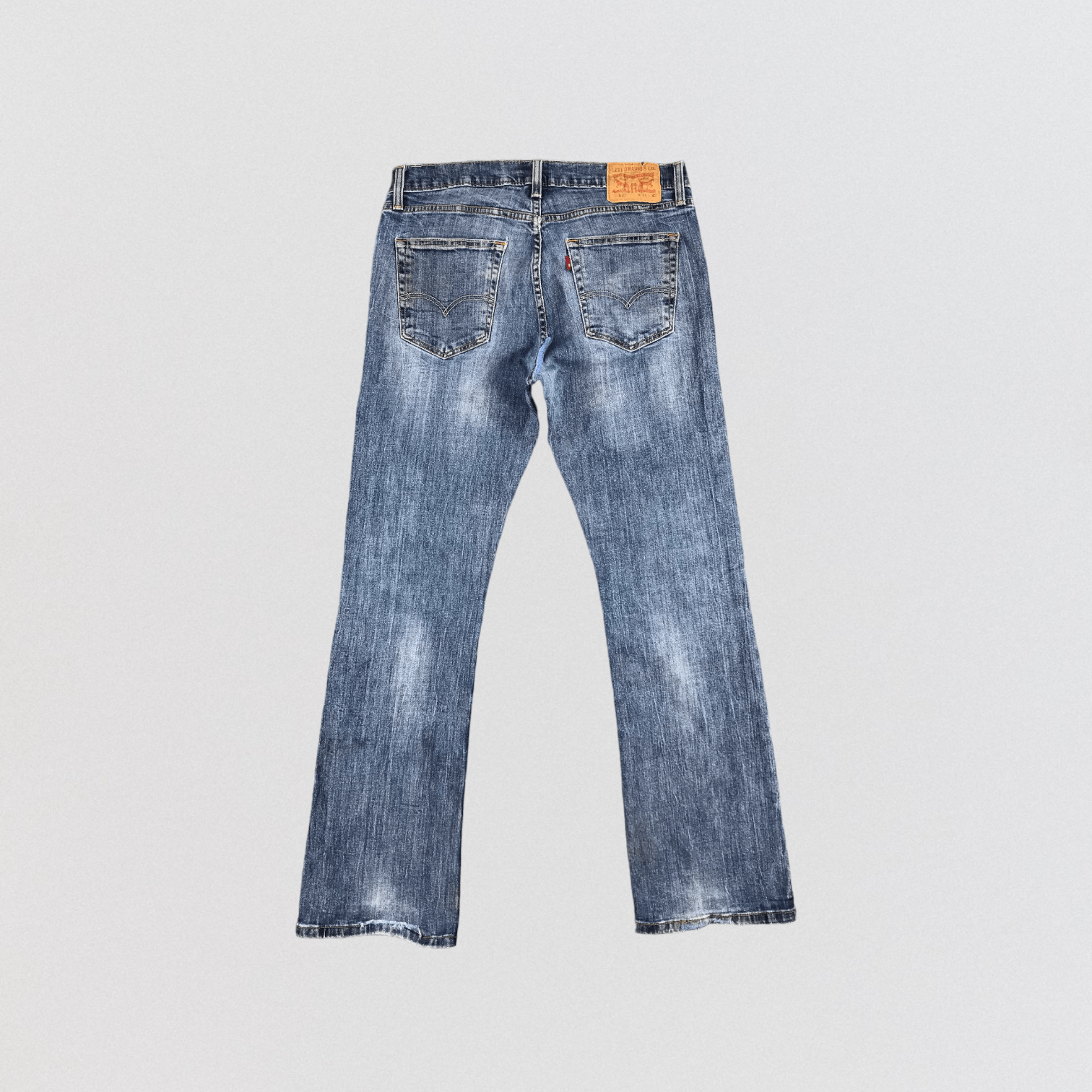 Levi's × Vintage Vintage Blue Wash Levis 527 Flare Jeans-JM1855 Size US 34 / EU 50 - 2 Thumbnail