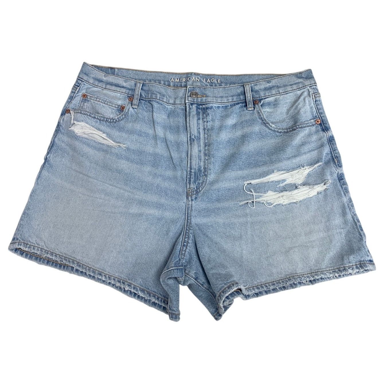American Eagle Outfitters New American Eagle Womens Size 20 Ex Boyfriend Jean Shorts Size 42" / US 20 - 1 Thumbnail