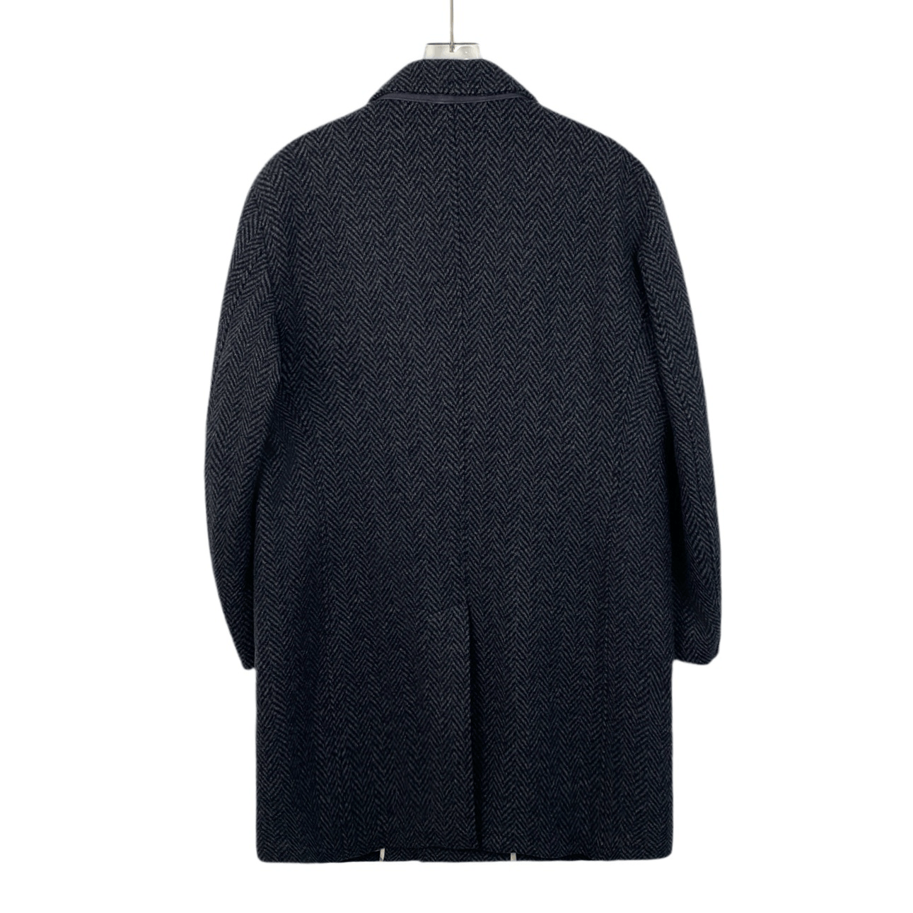 Loro Piana Loro Piana Wool Coat Black-Grey Button-Up (Size M) Size M / US 6-8 / IT 42-44 - 6 Thumbnail
