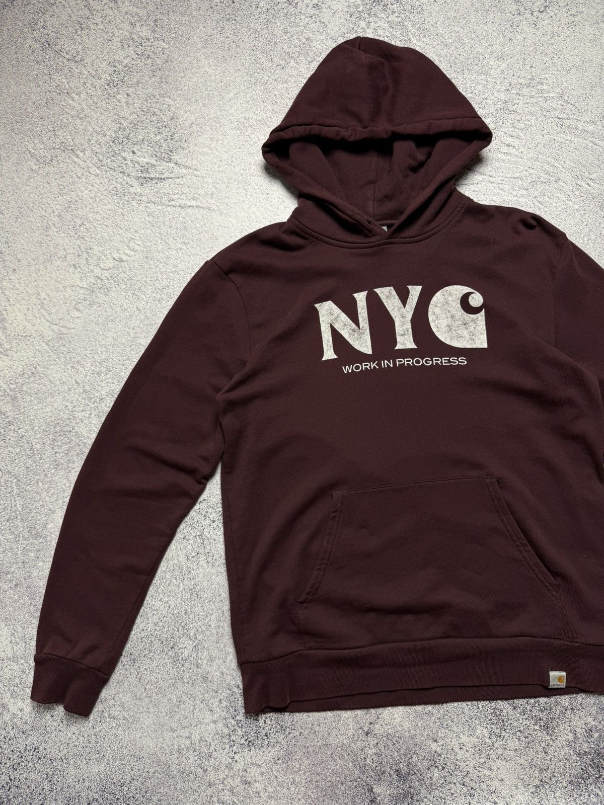 Carhartt Carhartt Hoodie NYC Work In Progress Logo Skate Style Rare Size US M / EU 48-50 / 2 - 4 Thumbnail