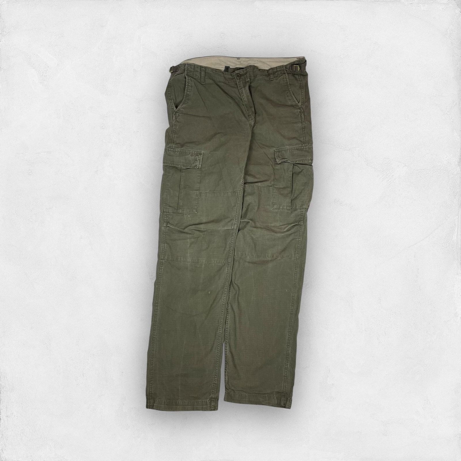 Carhartt × Vintage Carhartt Men's Green Polyester Cargo Aviation Pants 36 X 34 Size US 36 / EU 52 - 3 Thumbnail