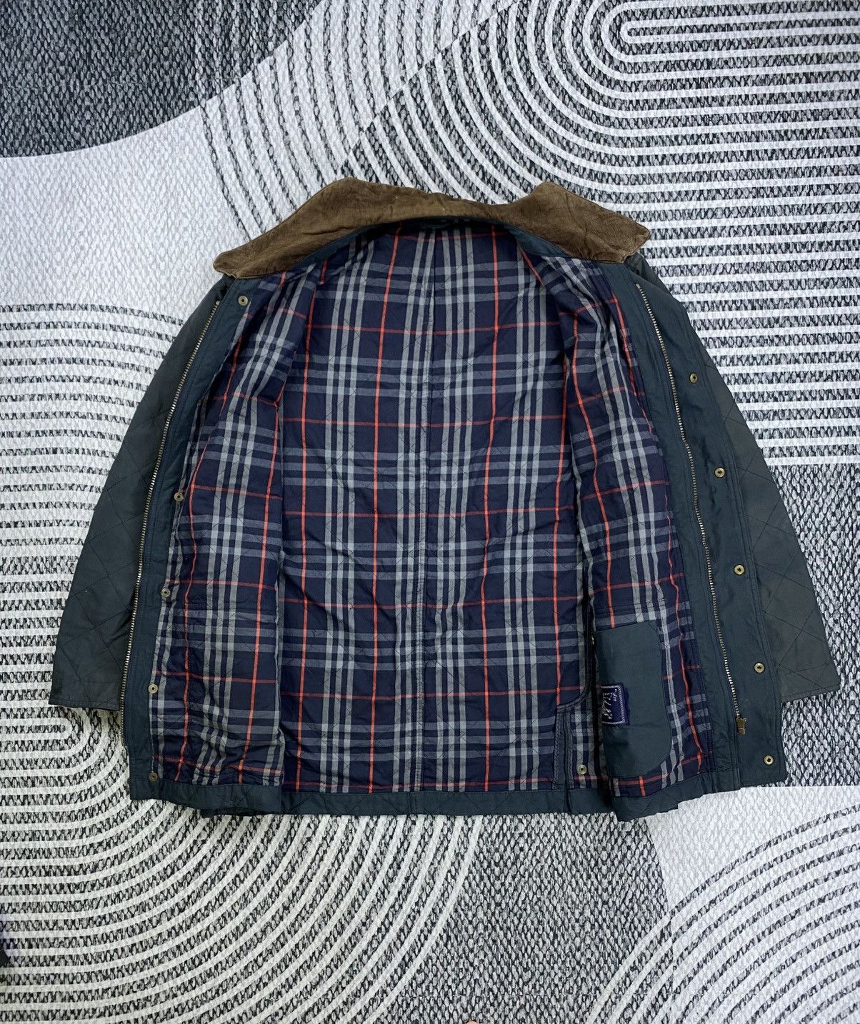 Burberry Vintage Burberry Nova Checked Fullzip Jacket Size US XL / EU 56 / 4 - 6 Thumbnail