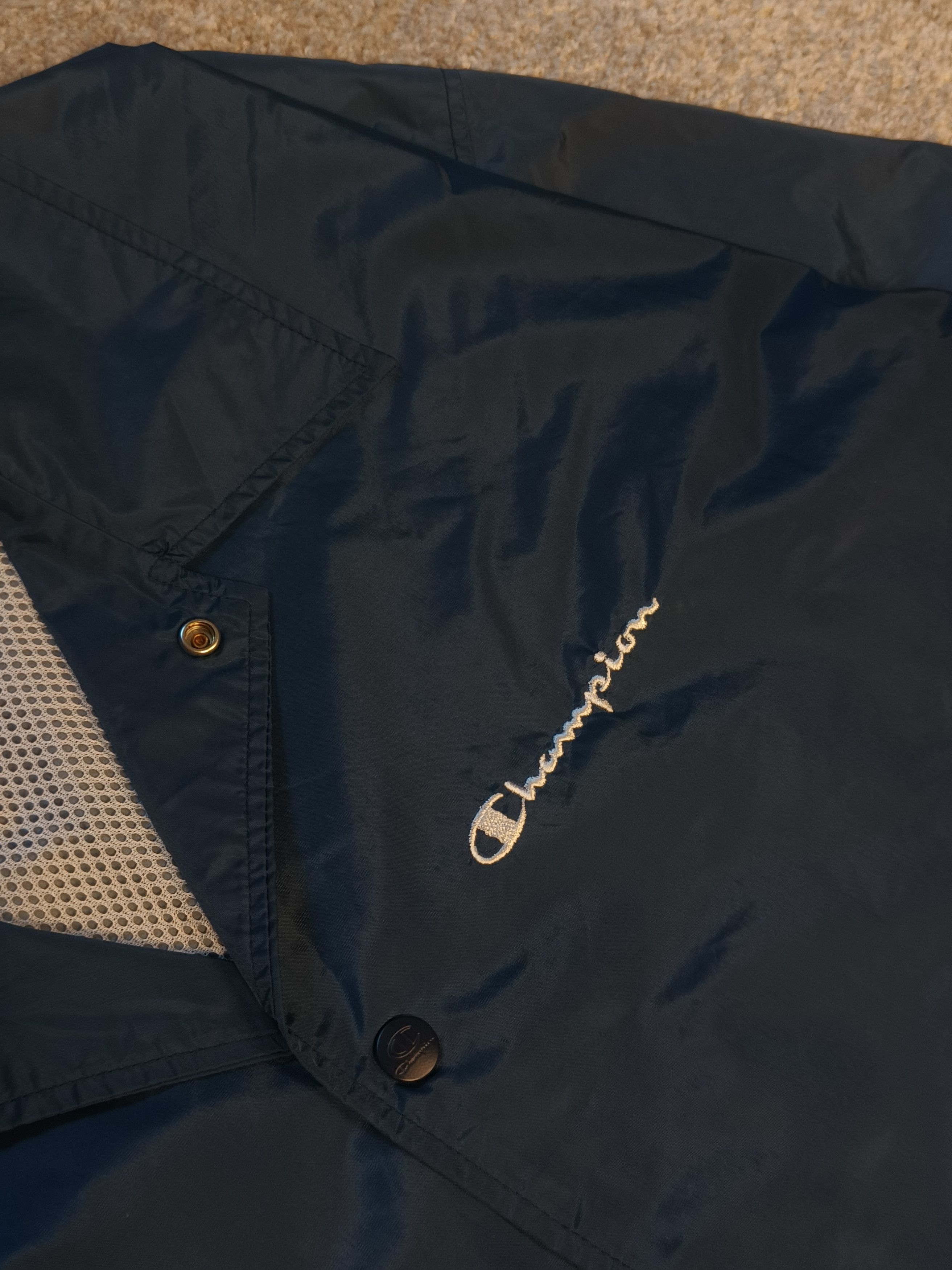 Champion × Vintage Champion U.S.A. 90s Sport Coach Jacket Size US L / EU 52-54 / 3 - 2 Thumbnail