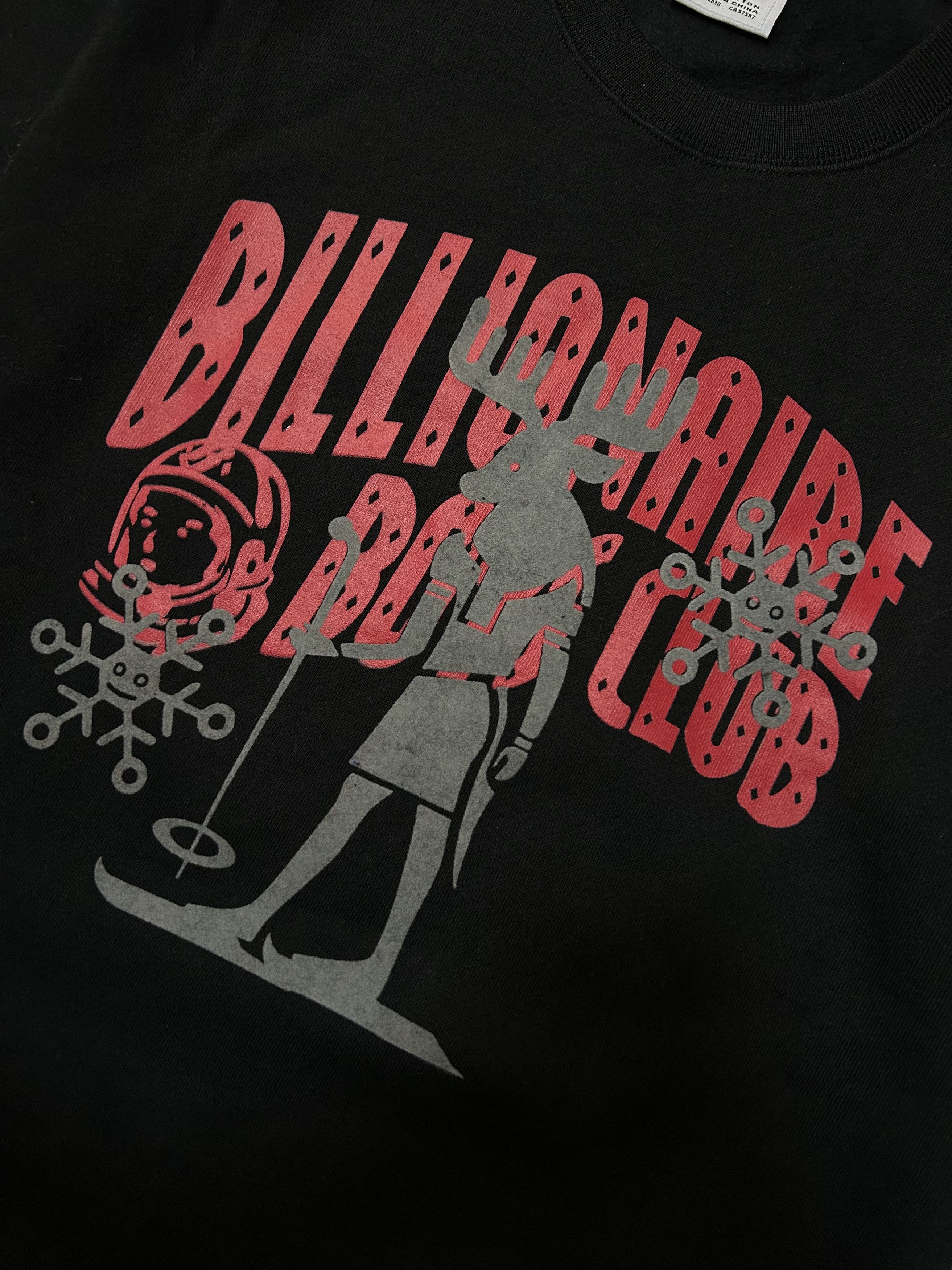 Billionaire Boys Club Billionaire Boys Club Classic Logo Christmas Sweatshirt BLK Size US M / EU 48-50 / 2 - 3 Thumbnail