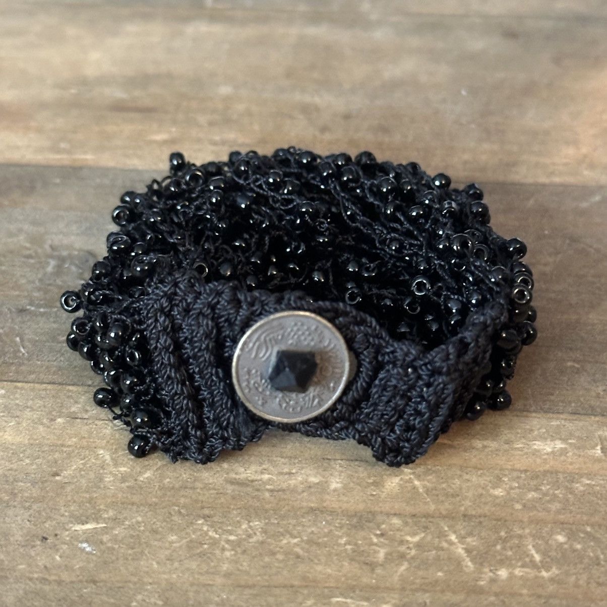 Other Black macrame seed bead bracelet Size ONE SIZE - 5 Thumbnail