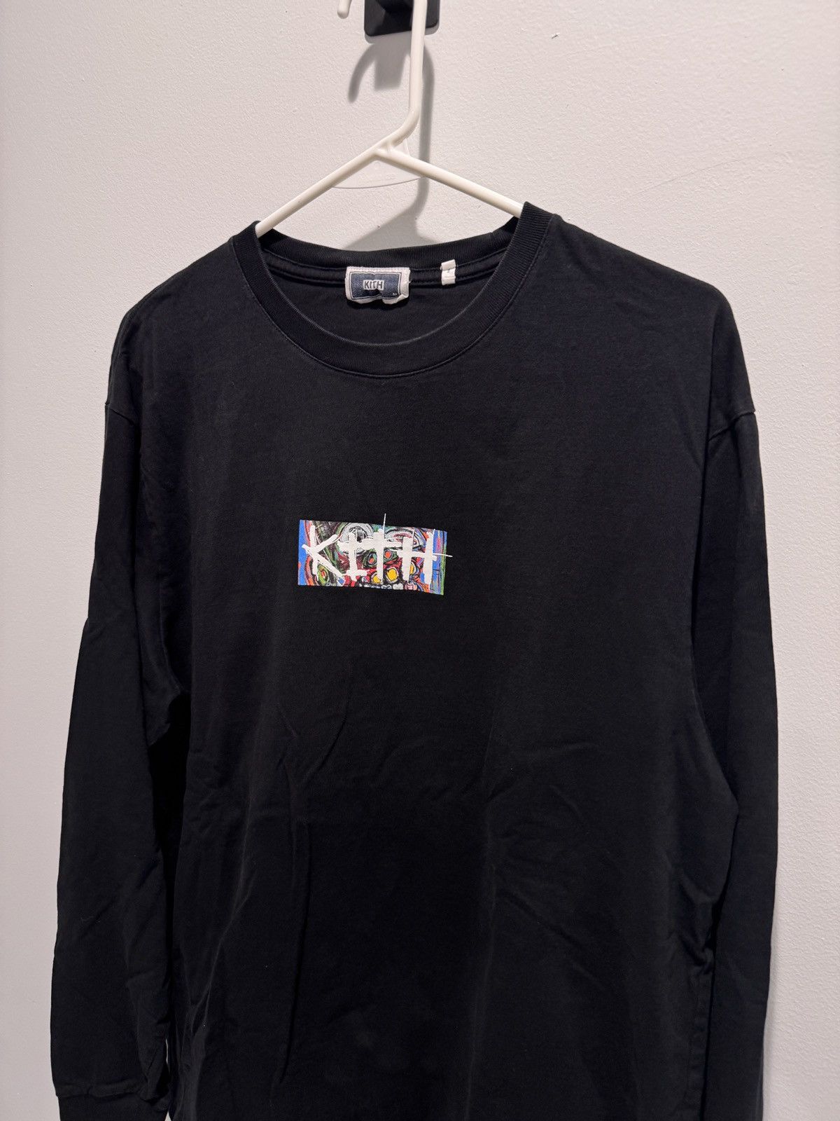 Kith Kith for Delphine Desane Classic Logo Black LS Tee Size M Size US M / EU 48-50 / 2 - 2 Thumbnail