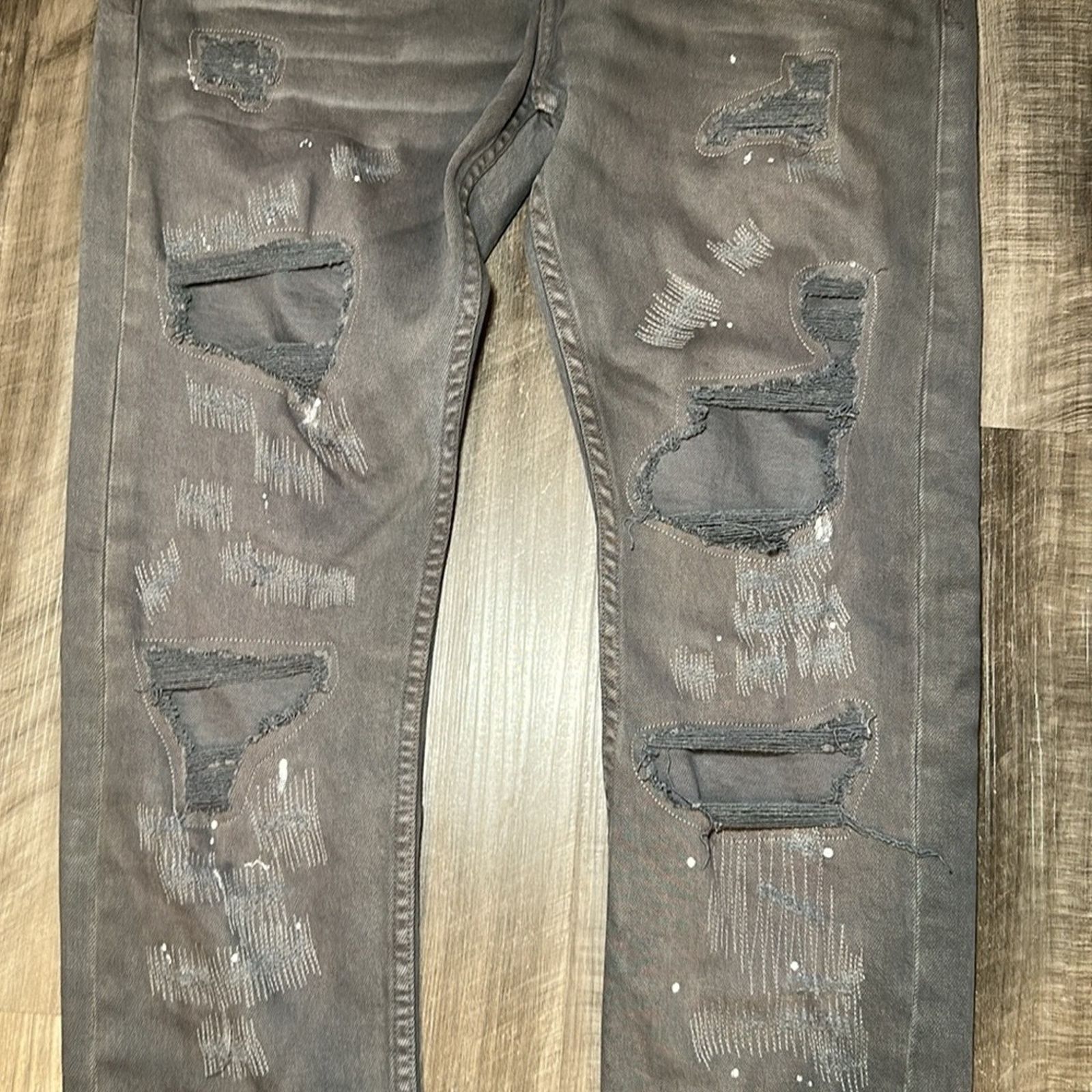 Prps PRPS Skinny Stretch Destroyed Painter Jeans (NWOT) - 36 Size US 36 / EU 52 - 6 Thumbnail