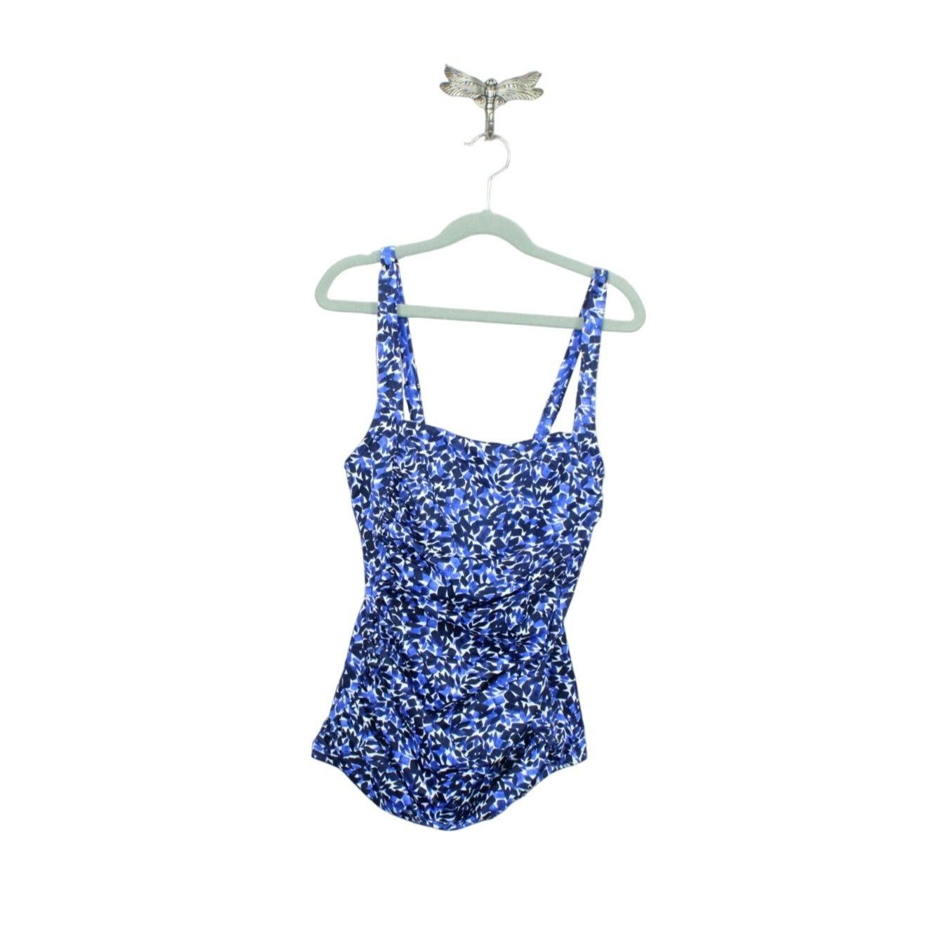 L.L. Bean LL Bean Mix and Match Square Neck Floral Tankini Top Size S / US 4 / IT 40 - 1 Thumbnail