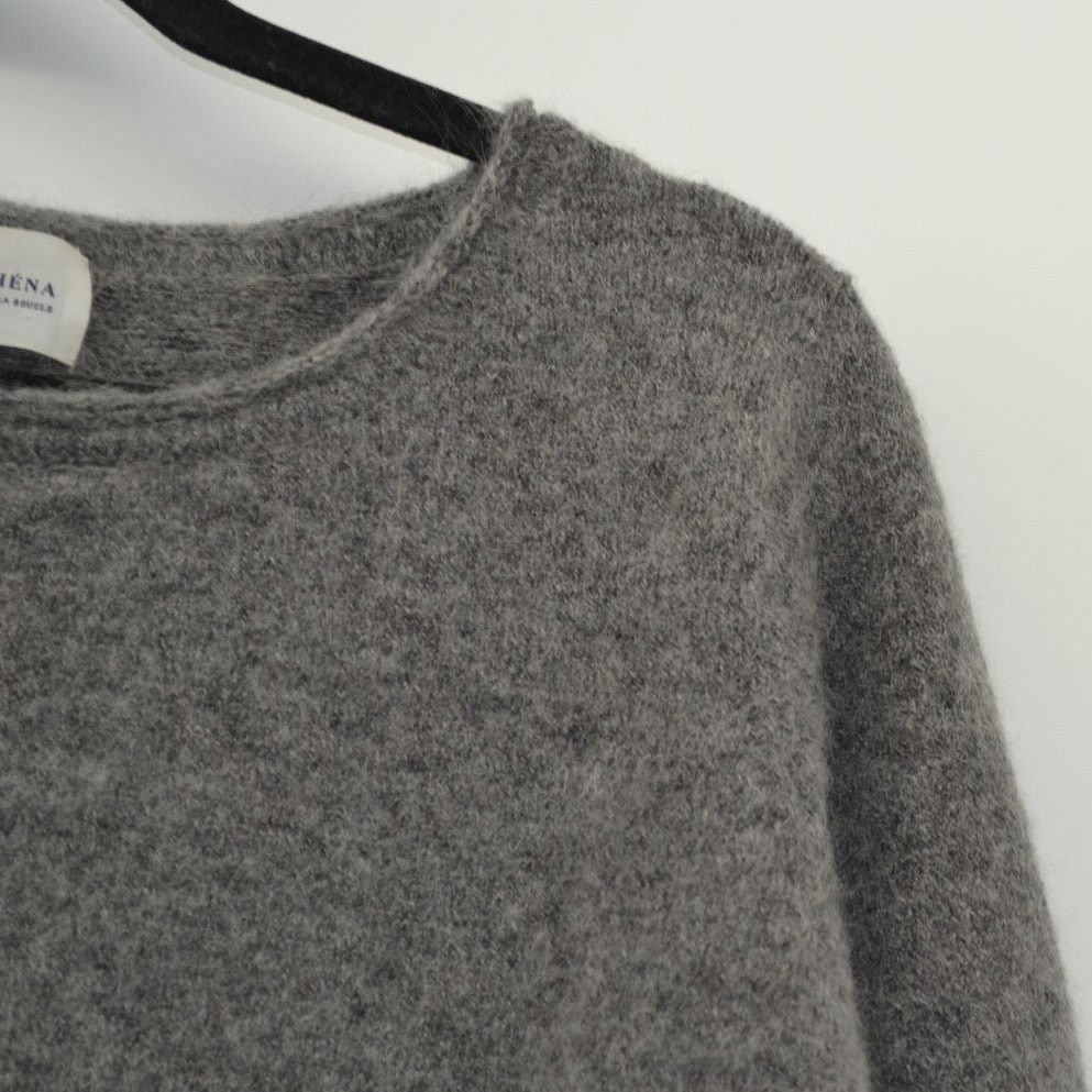 Other Iena Womens Gray Sweater Wool Mohair Long Sleeve Preppy M? Size M / US 6-8 / IT 42-44 - 10 Thumbnail