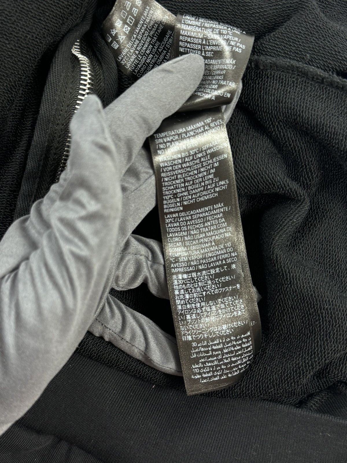 Balenciaga LOGO EMBROIDERED ZIP UP HOODIE Size US XL / EU 56 / 4 - 8 Thumbnail