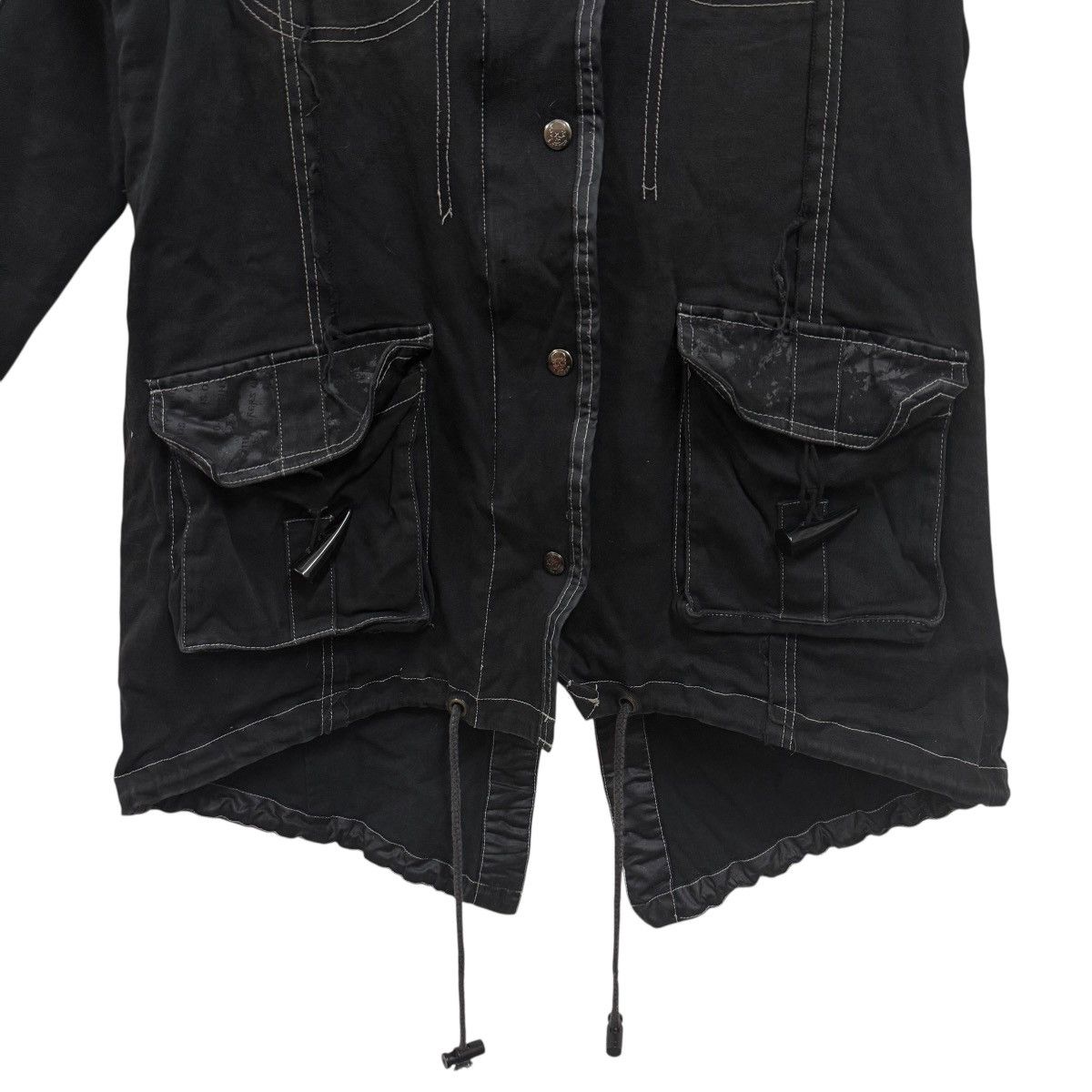 Japanese Brand H.Naoto SDS NaotoSeven Jacket Anarchism Punk Gothic Size US M / EU 48-50 / 2 - 5 Thumbnail