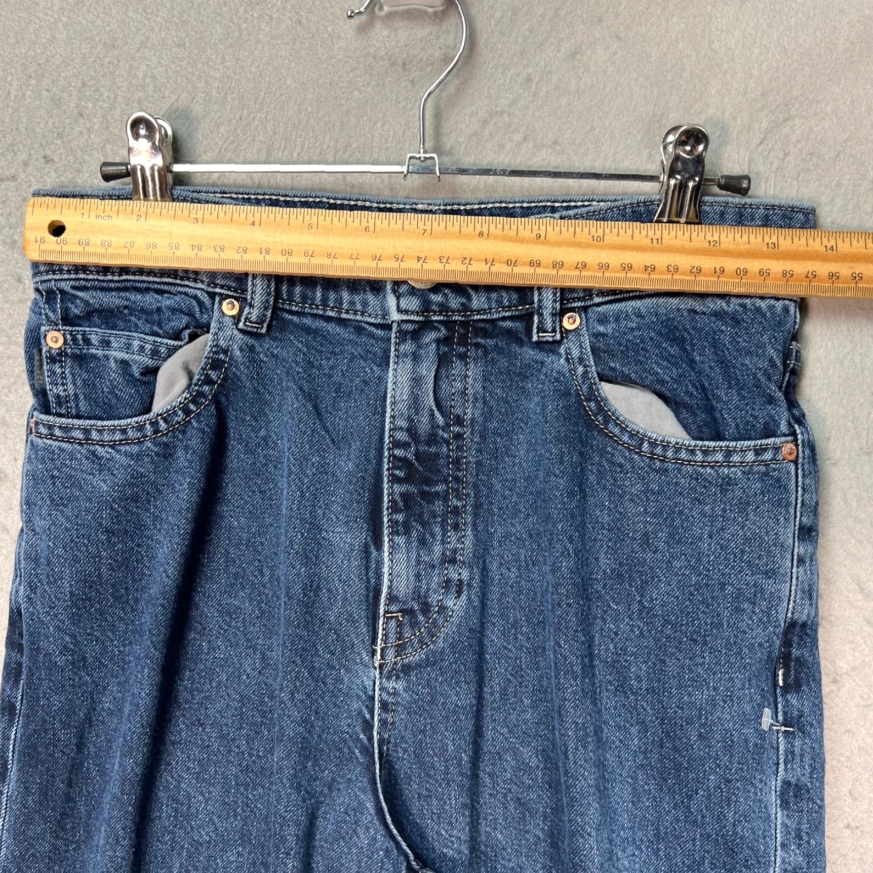 DL1961 DL1961 Womens Jeans Size 25 High-Waisted Wide-Leg Blue Denim Cotton 5-Pocket DL1961 Womens Jeans Wide-Leg Blue Size 27" / US 4 / IT 40 - 5 Thumbnail