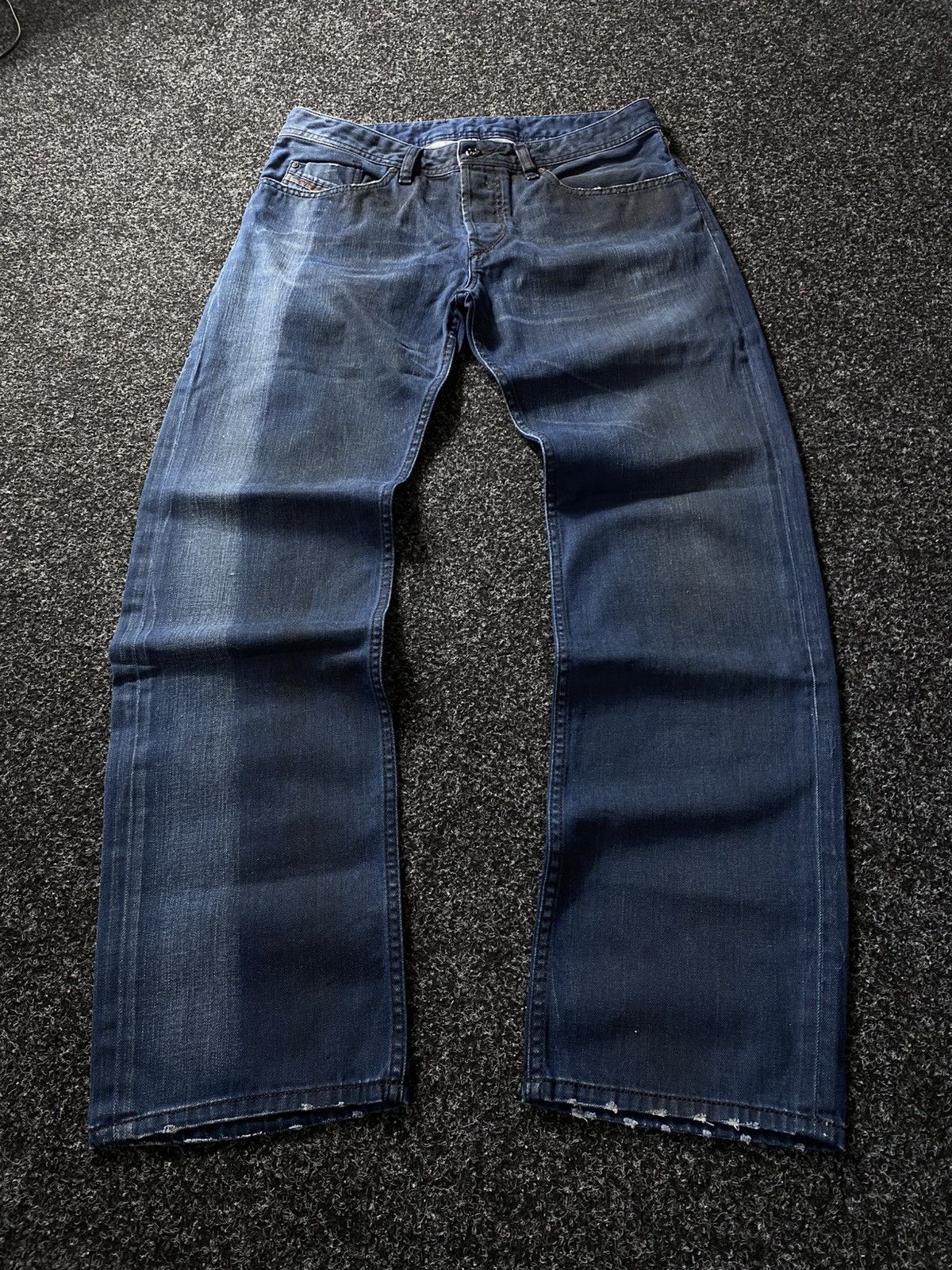 Diesel × If Six Was Nine × Vintage Vintage 90s Y2K Diesel Industry Jeans baggy pants Size US 32 / EU 48 - 1 Thumbnail