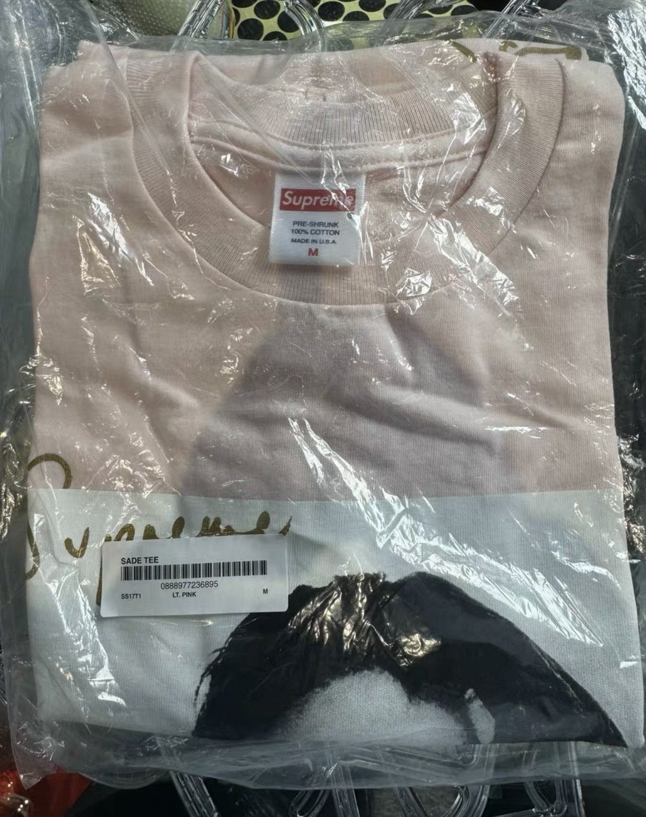 Supreme Supreme sade tee pink new Size US M / EU 48-50 / 2 - 2 Thumbnail