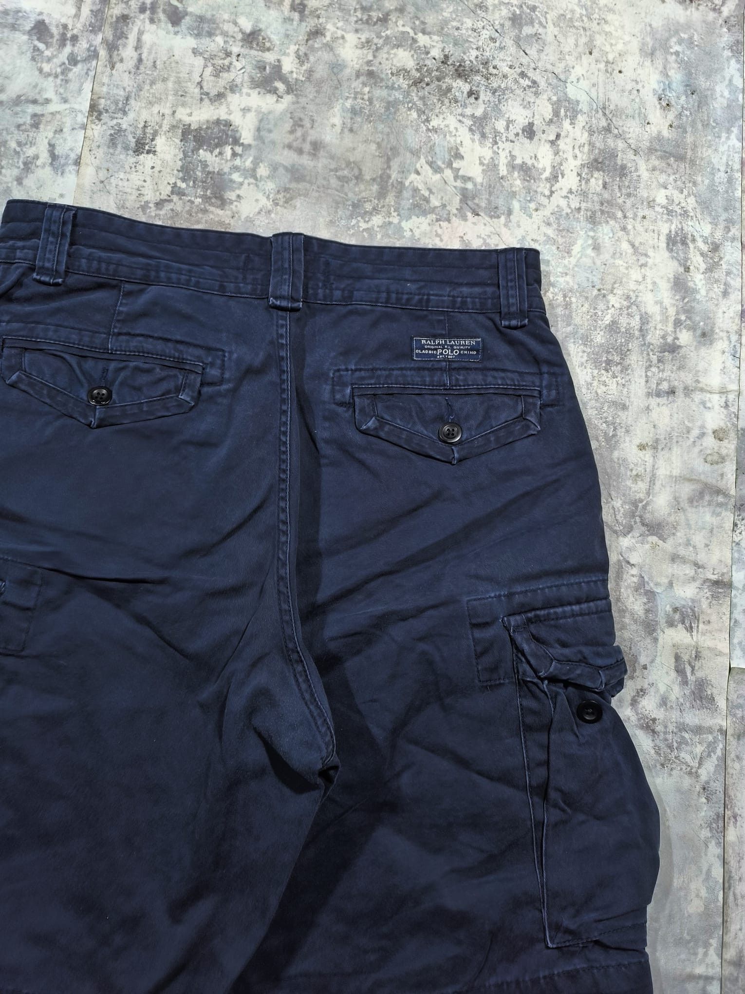 Polo Ralph Lauren Vintage Polo Ralph Lauren Y2K Military Style Cargo Shorts Size US 33 - 5 Thumbnail